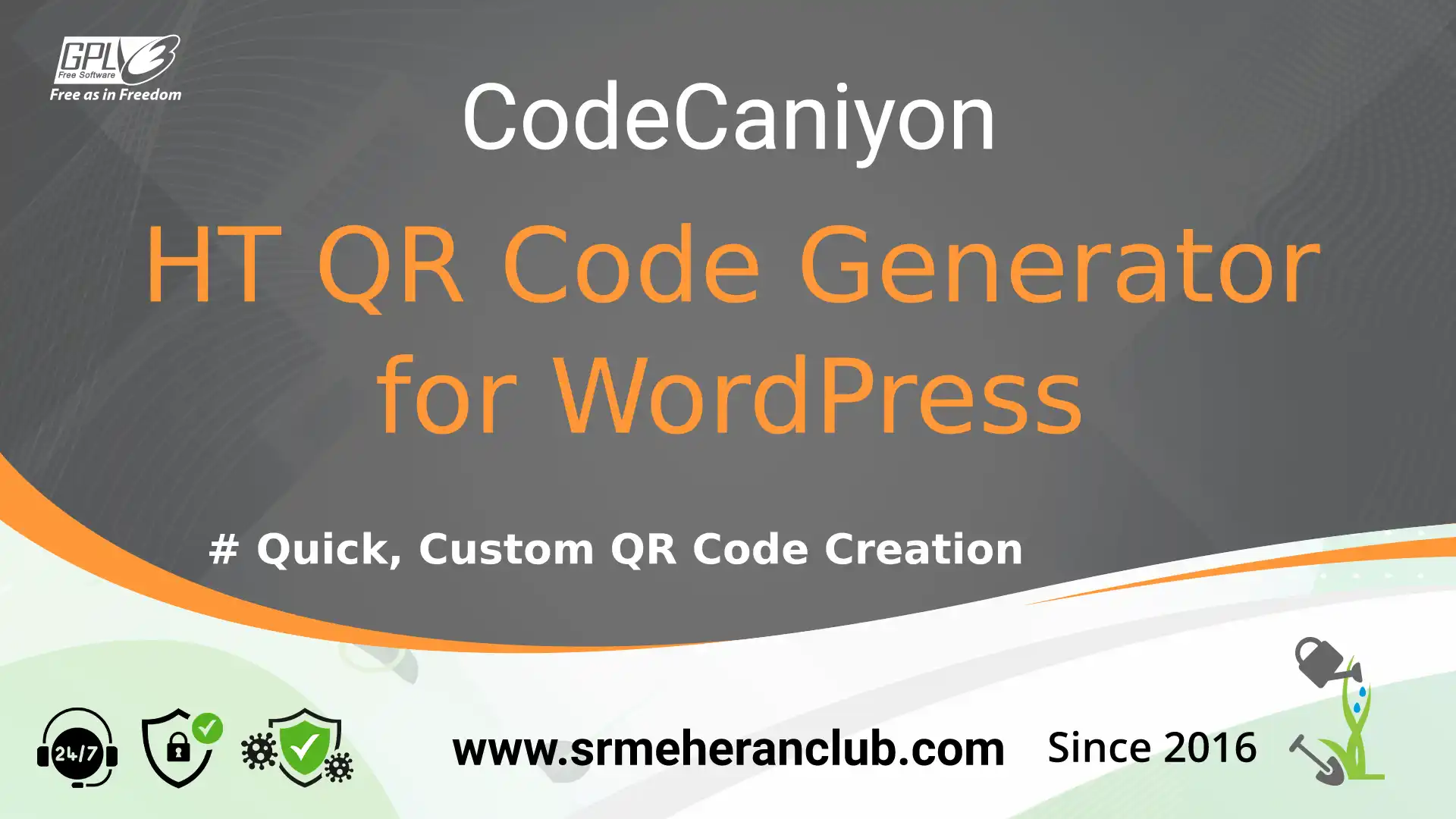 HT QR Code Generator for WordPress — Plugin by Codecanyon