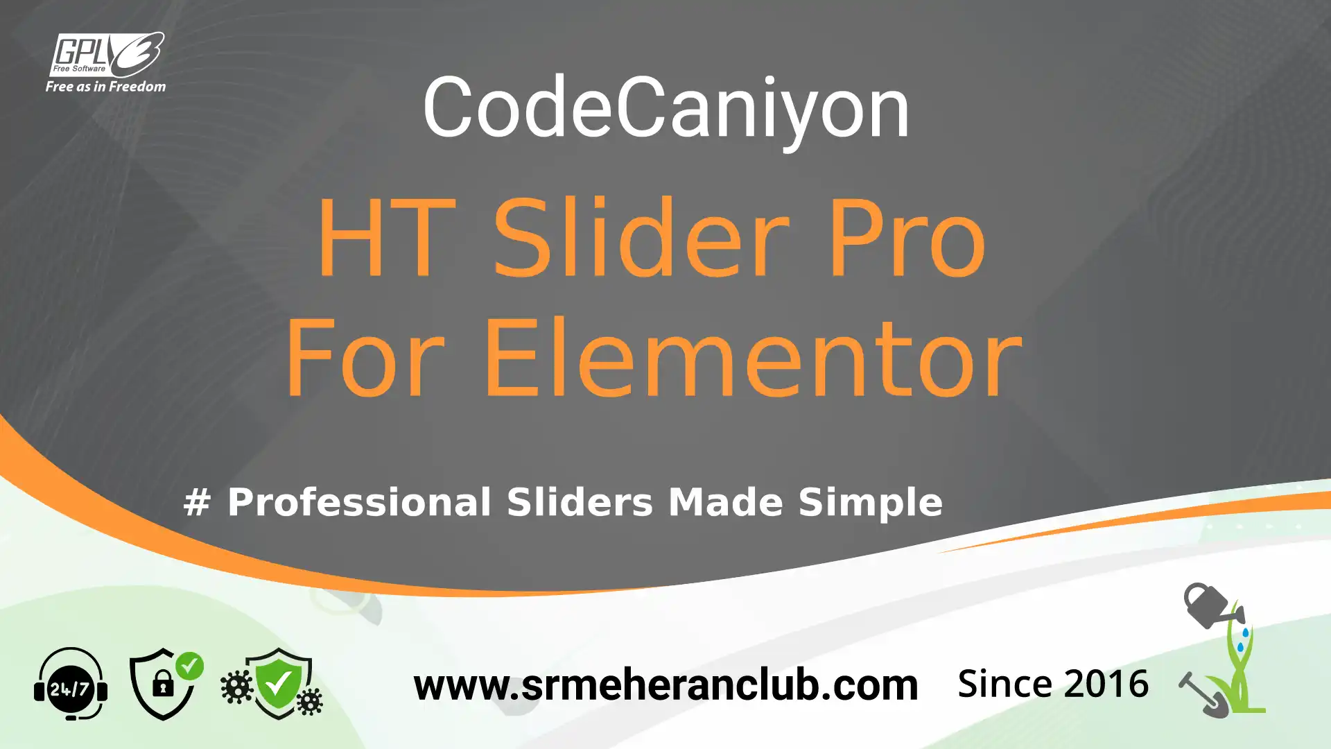 HT Slider Pro For Elementor — Plugin by Codecanyon