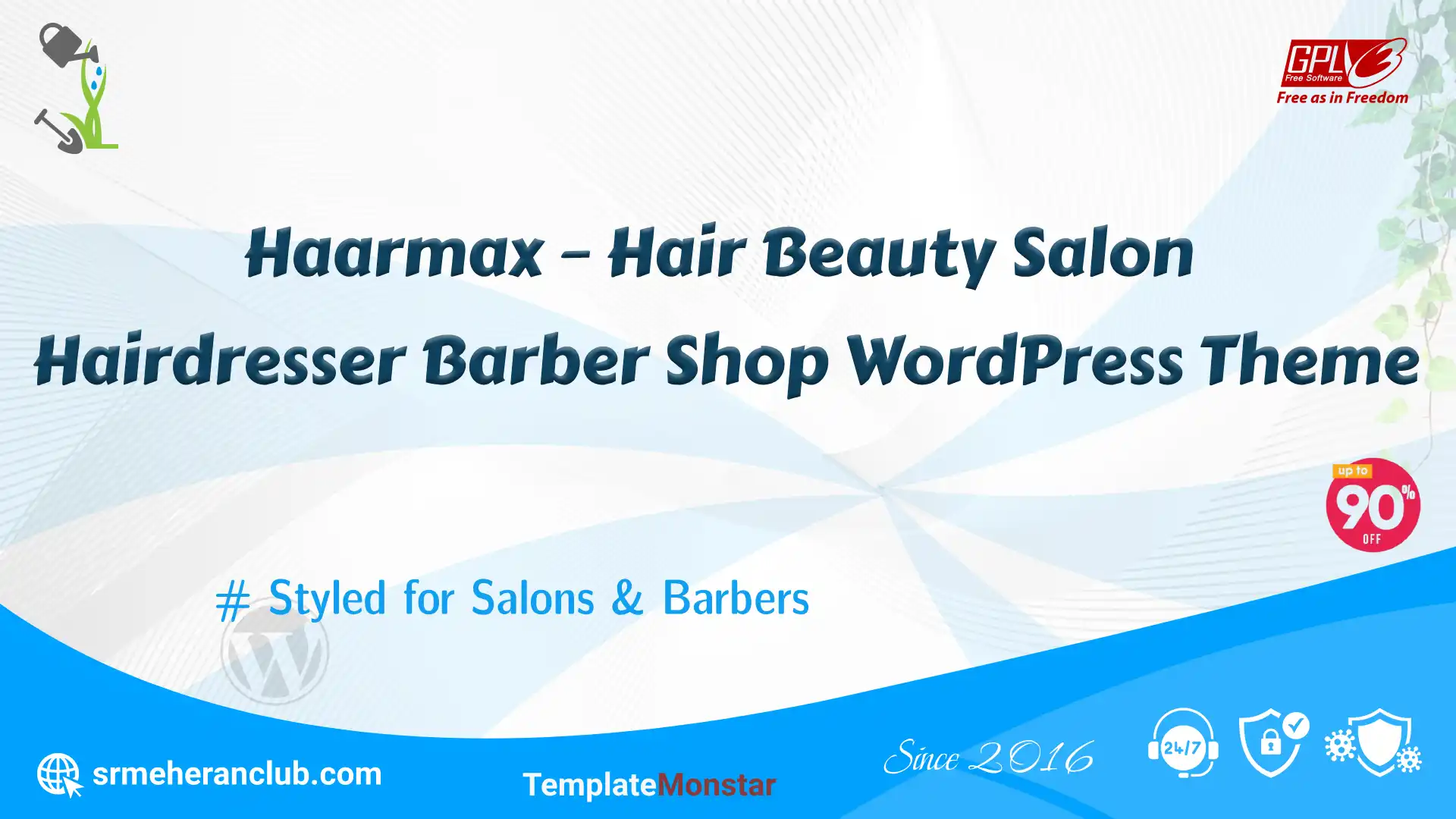 Haarmax – Hair Beauty Salon Hairdresser Barber Shop WordPress Theme — Theme by Templatemonster