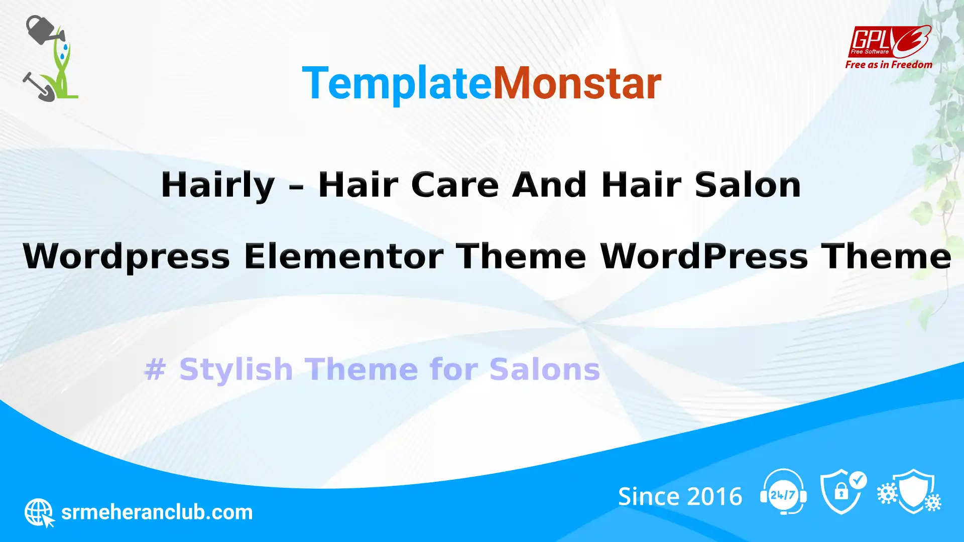Hairly – Hair Care And Hair Salon WordPress Elementor Theme WordPress Theme — Theme by Templatemonster