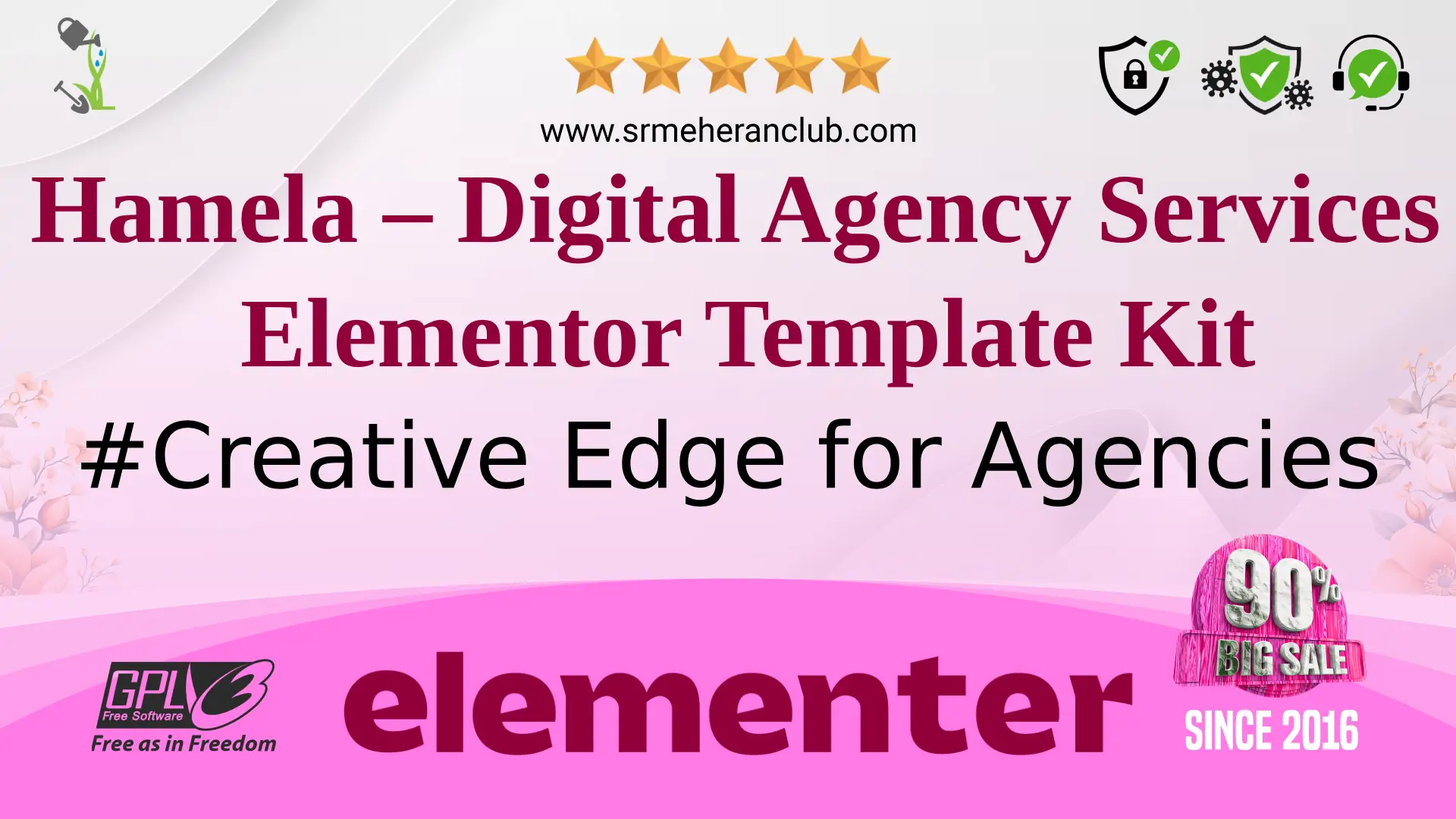 Hamela – Digital Agency Services Elementor Template Kit — Elementor Kit by Themeforest