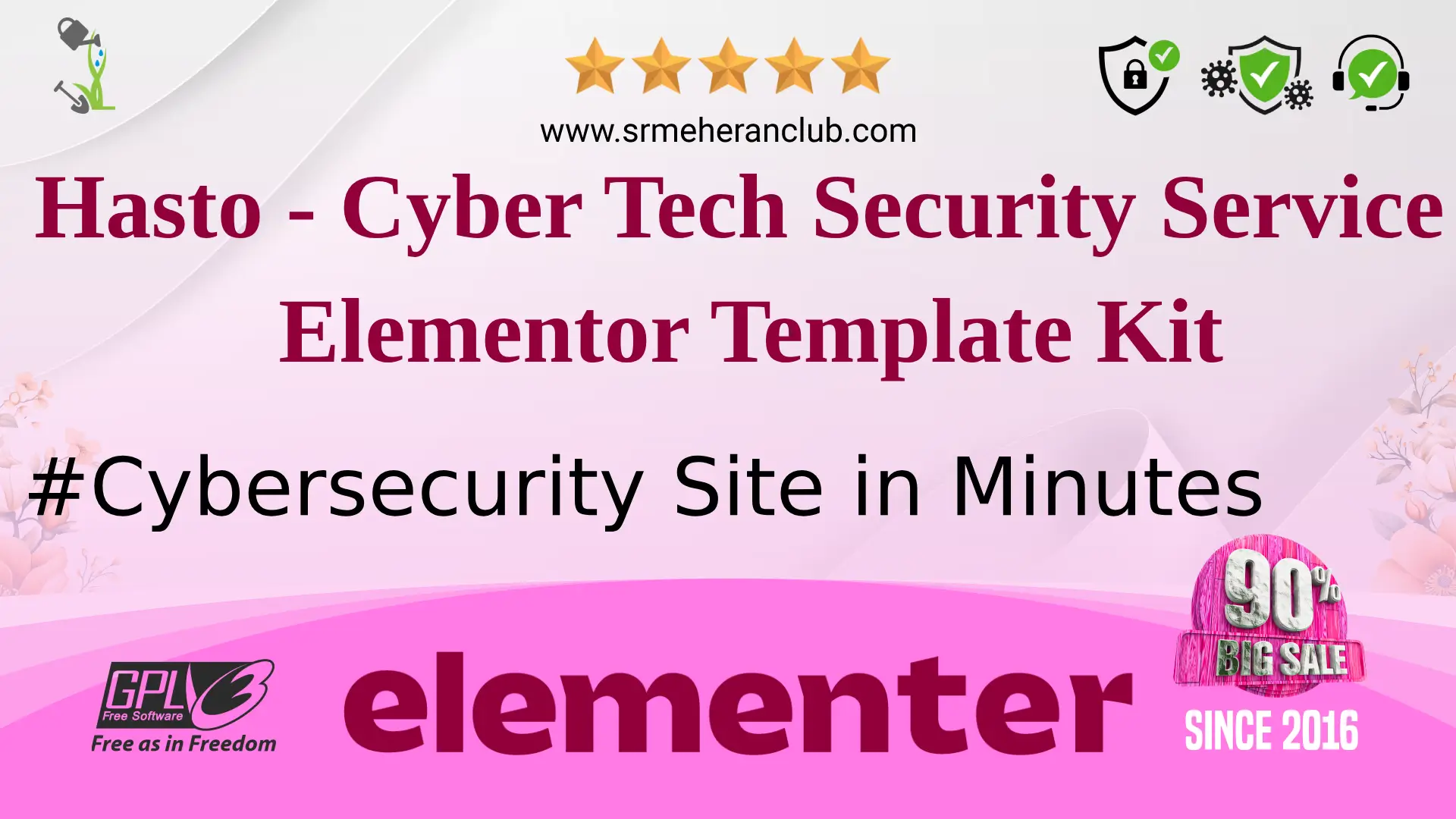 Hasto – Cyber Tech Security Service Elementor Template Kit — Elementor Kit by Themeforest