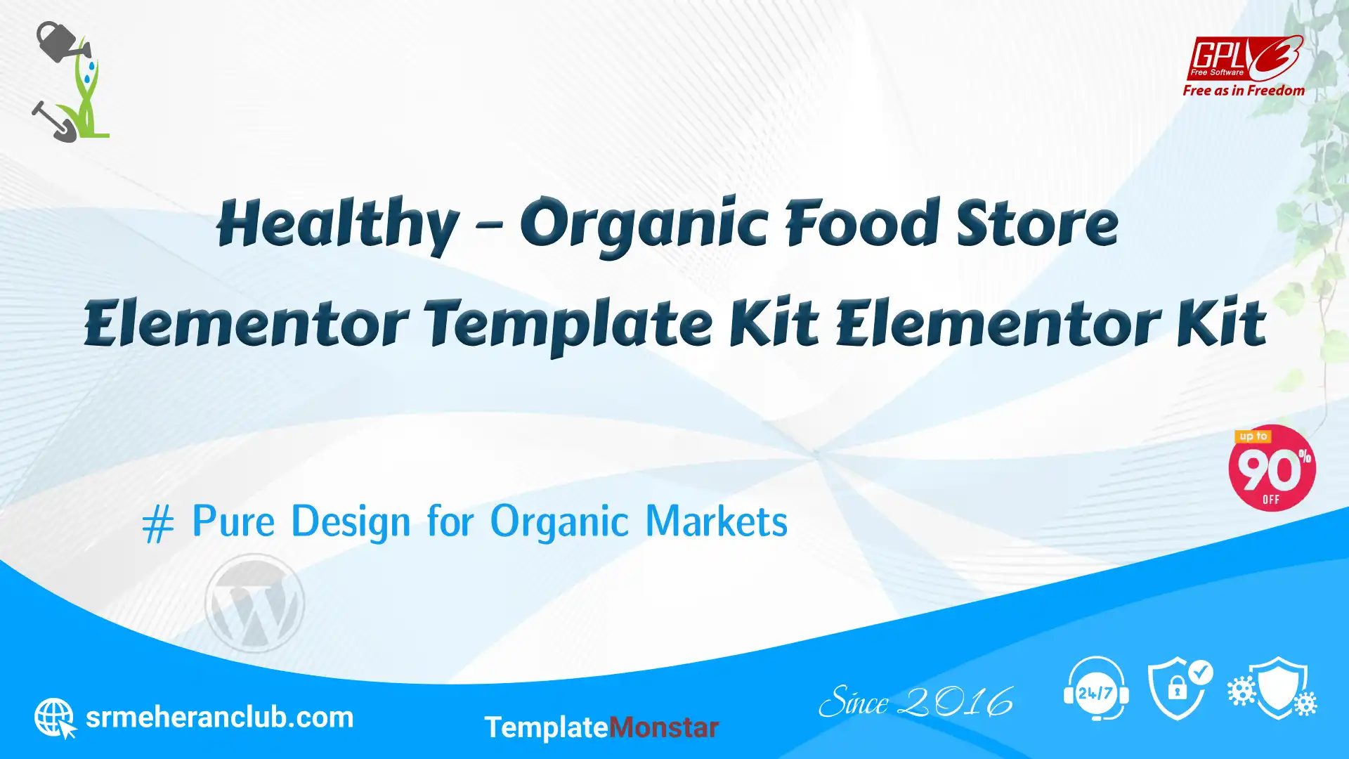 Healthy – Organic Food Store Elementor Template Kit Elementor Kit — Elementor Kit by Templatemonster