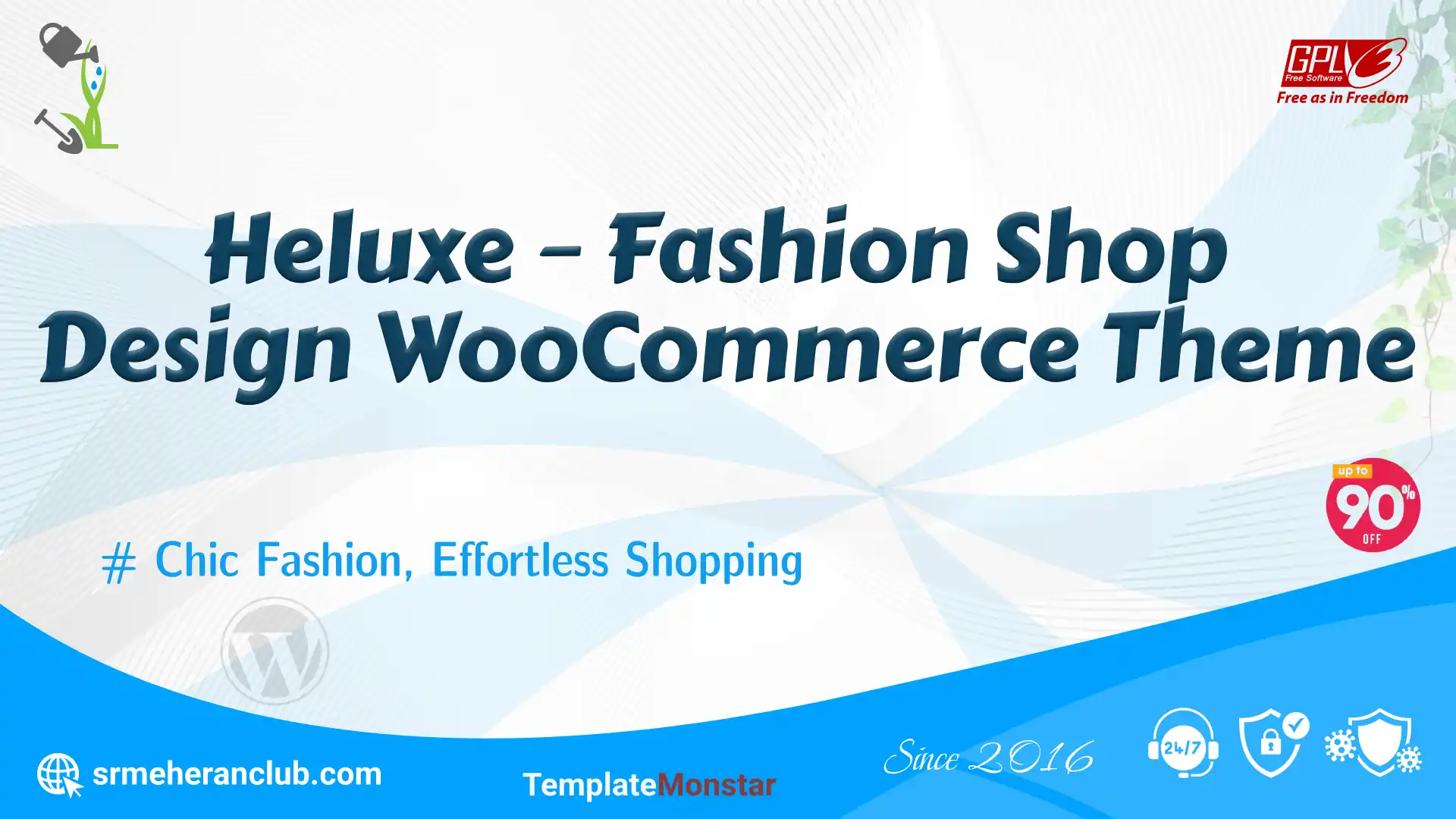 Heluxe – Fashion Shop Design WooCommerce Theme — Theme by Templatemonster