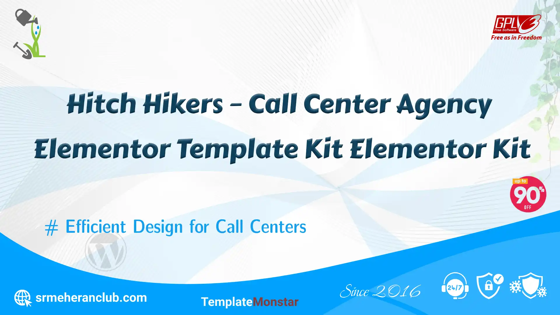 Hitch Hikers – Call Center Agency Elementor Template Kit Elementor Kit