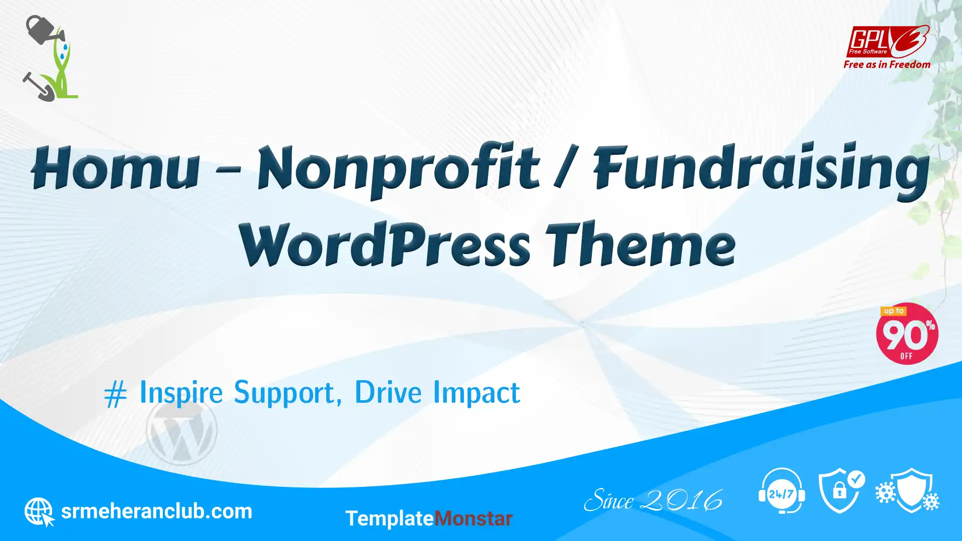 Homu – Nonprofit / Fundraising WordPress Theme — Theme by Templatemonster