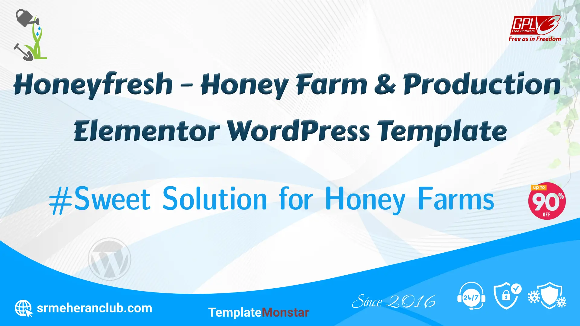Honeyfresh – Honey Farm & Production Elementor WordPress Template — Elementor Kit by Templatemonster