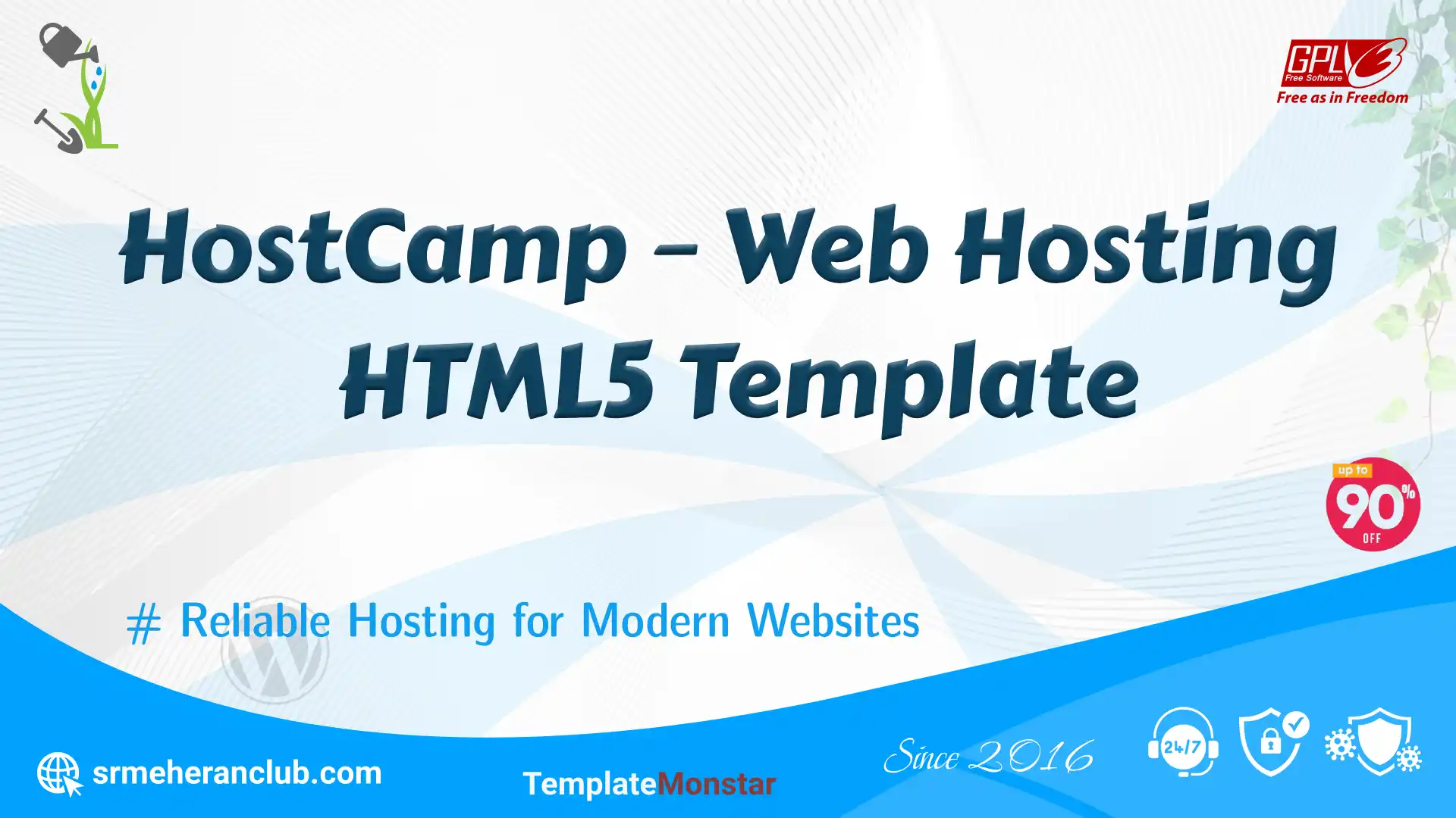 HostCamp – Web Hosting HTML5 Template — Template by Templatemonster