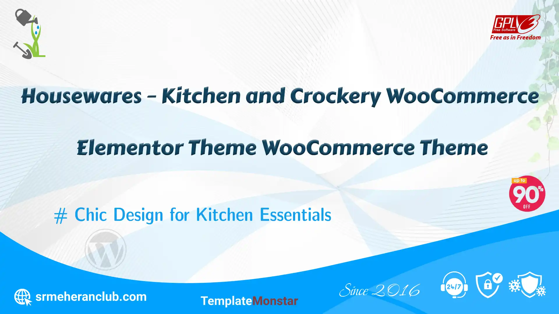 Housewares – Kitchen and Crockery WooCommerce Elementor Theme WooCommerce Theme