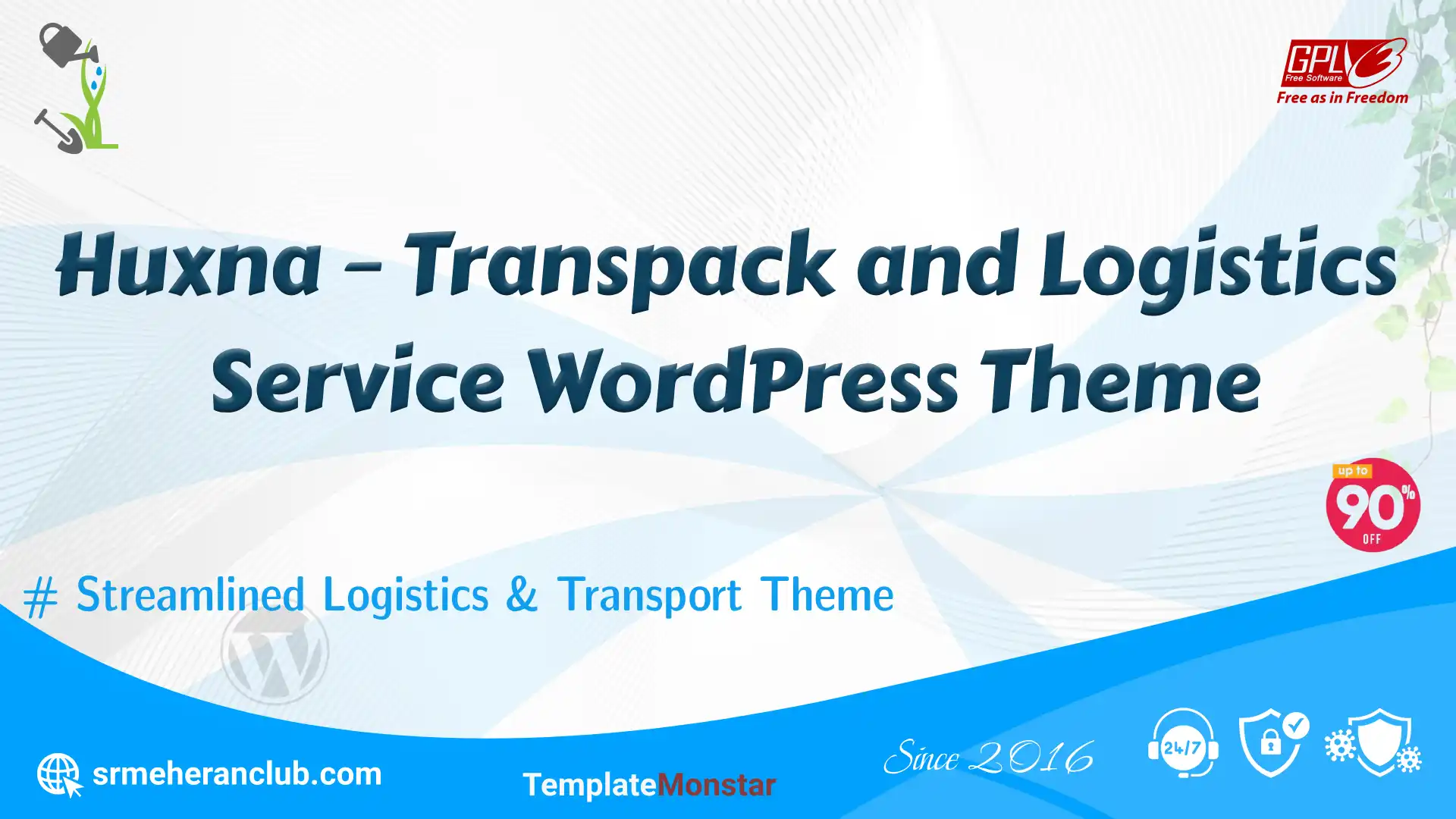 Huxna – Transpack and Logistics Service WordPress Theme — Theme by Templatemonster