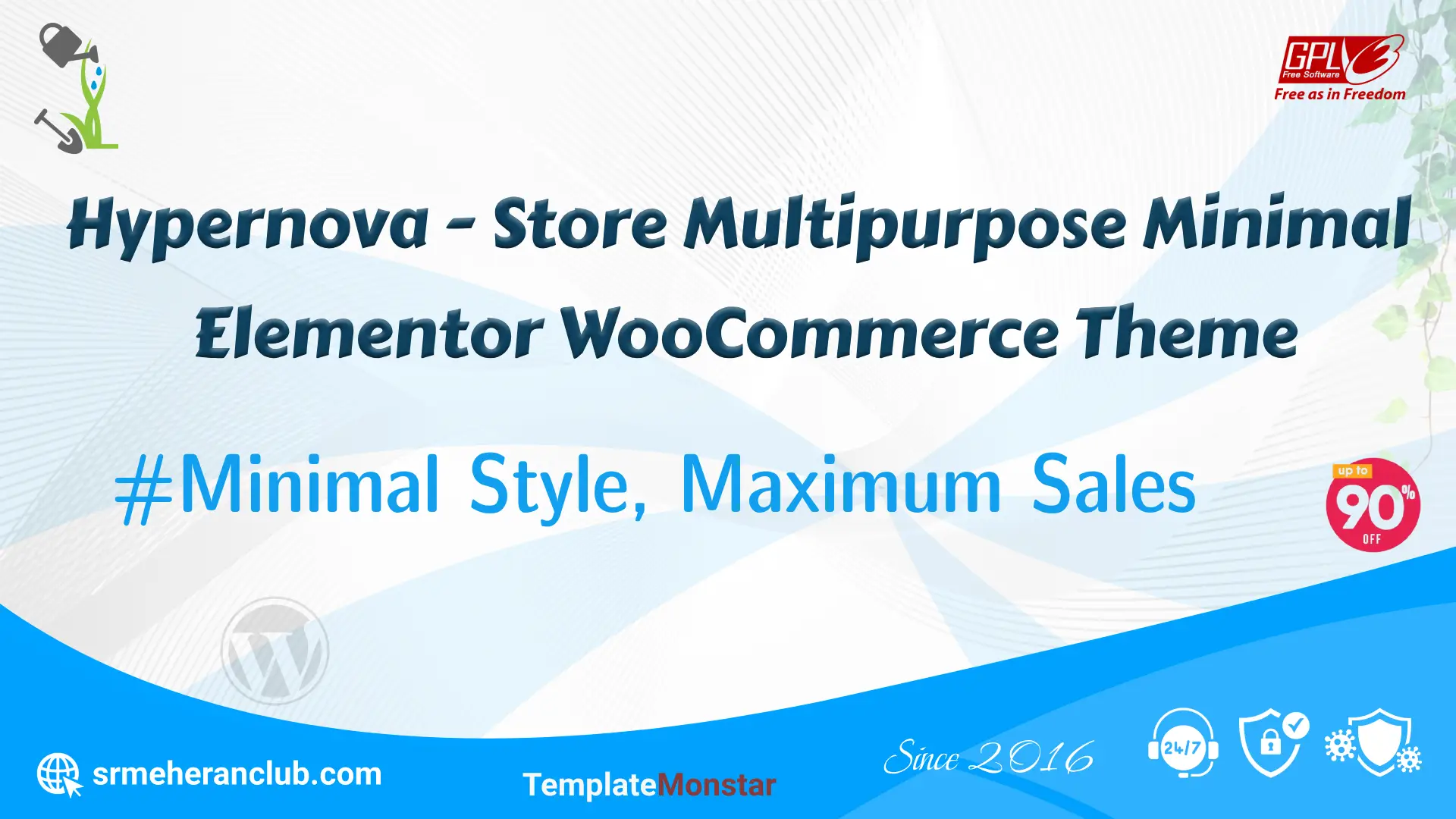 Hypernova – Store Multipurpose Minimal Elementor WooCommerce Theme