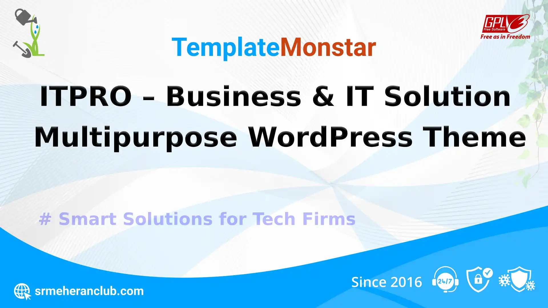 ITPRO – Business & IT Solution Multipurpose WordPress Theme — Theme by Templatemonster