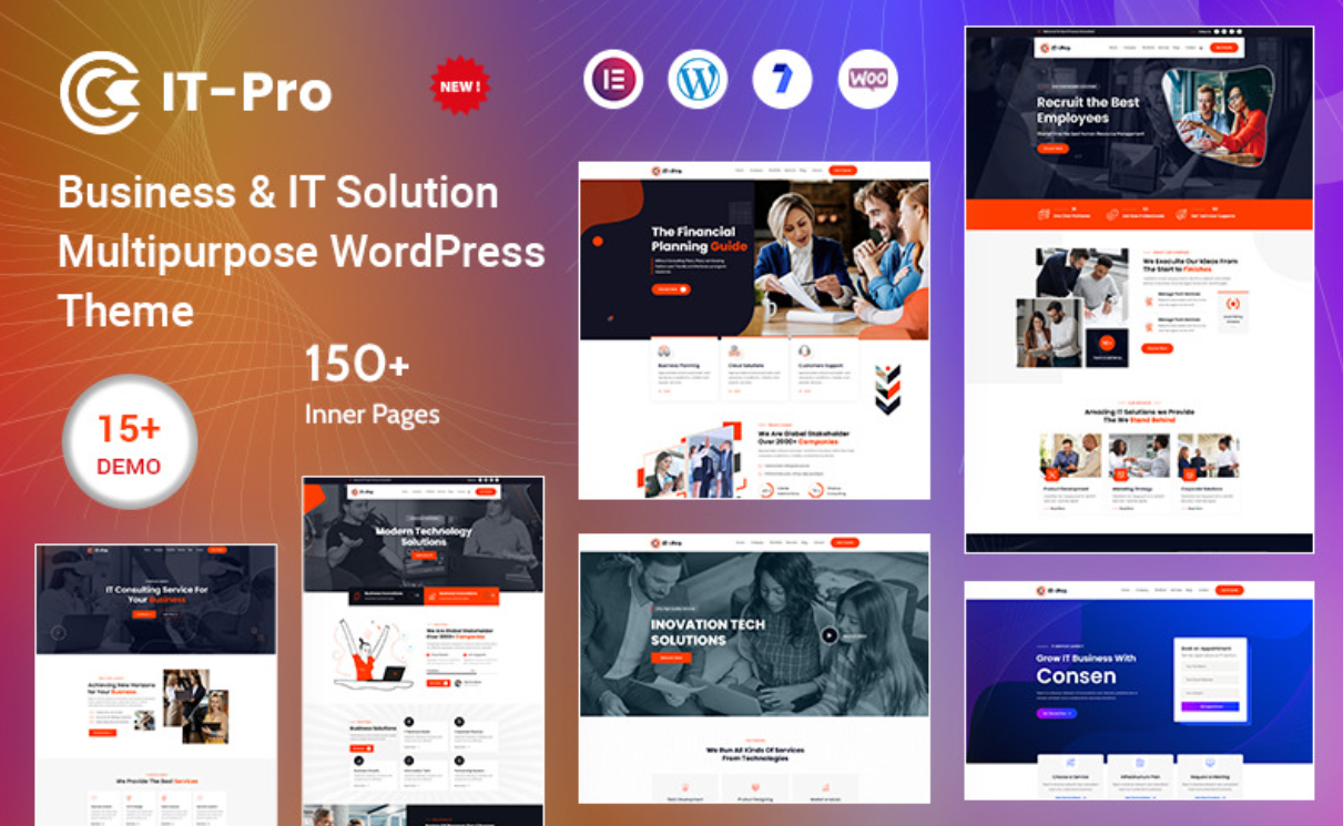 ITPRO – Business & IT Solution Multipurpose WordPress Theme