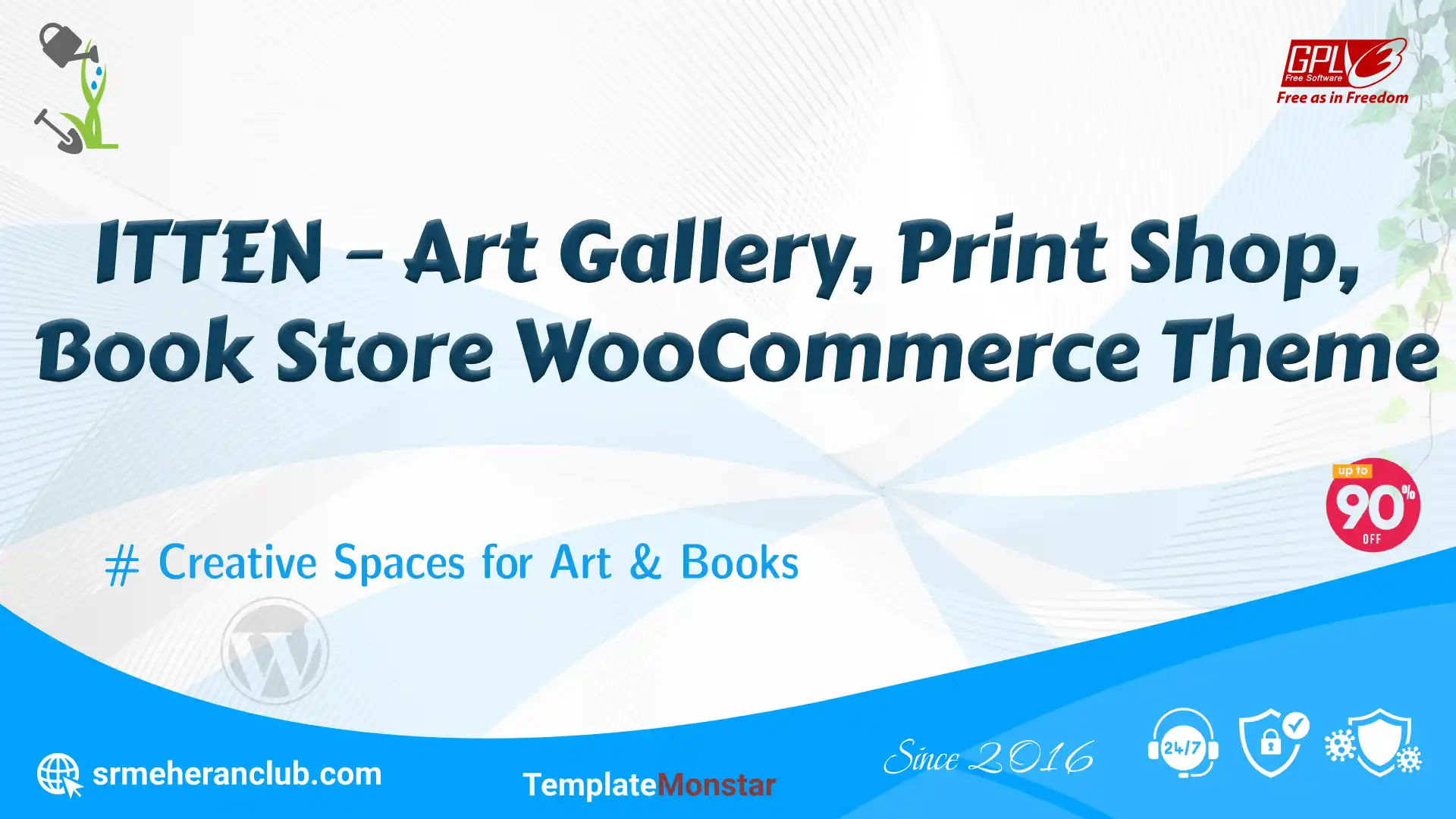 ITTEN – Art Gallery, Print Shop, Book Store WooCommerce Theme — Theme by Templatemonster