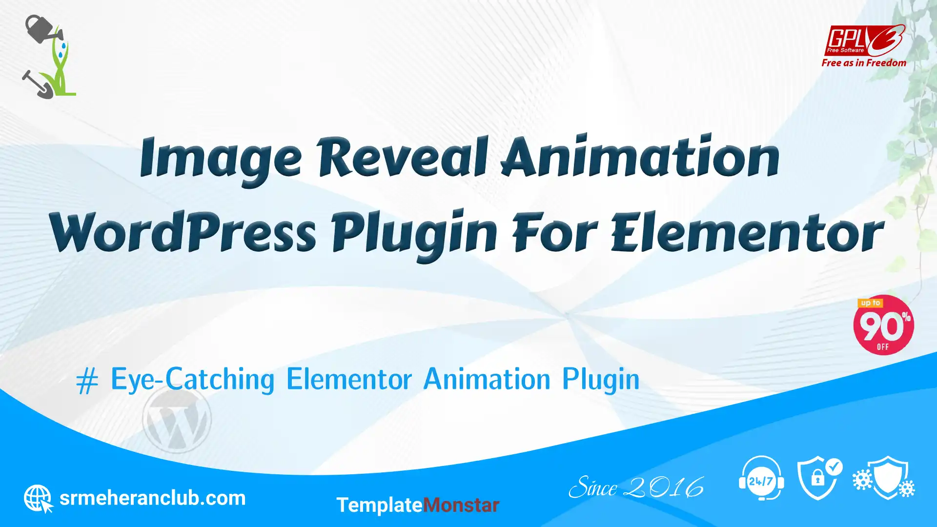 Image Reveal Animation WordPress Plugin For Elementor — Plugin by Templatemonster