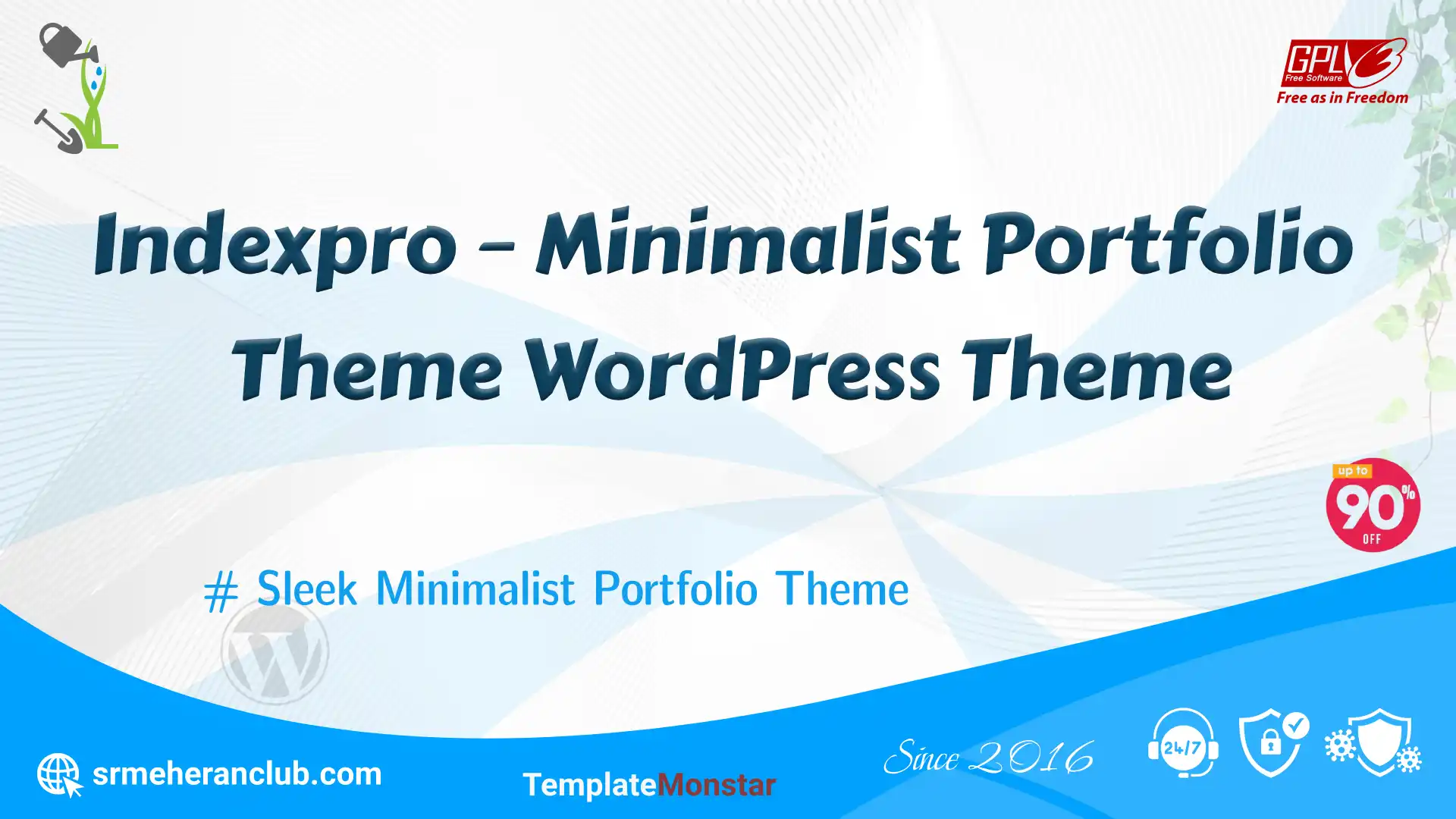 Indexpro – Minimalist Portfolio Theme WordPress Theme