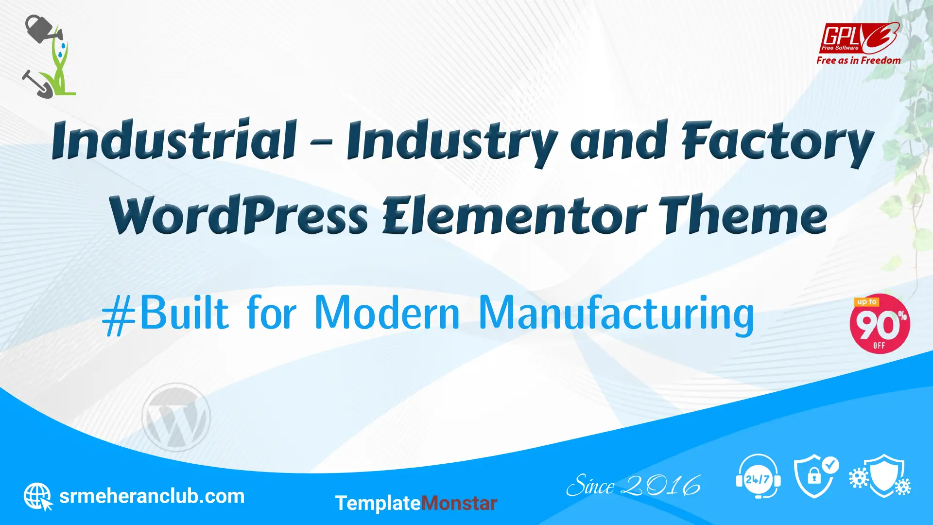 Industrial – Industry and Factory WordPress Elementor Theme — Theme by Templatemonster