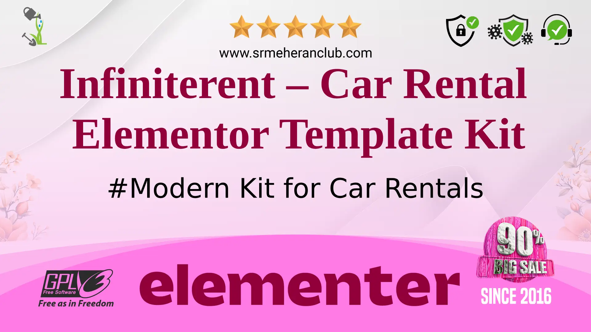 Infiniterent – Car Rental Elementor Template Kit — Elementor Kit by Themeforest