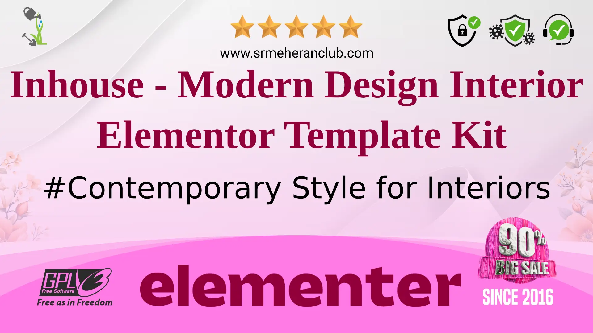 Inhouse - Modern Design Interior Elementor Template Kit| Srmehranclub