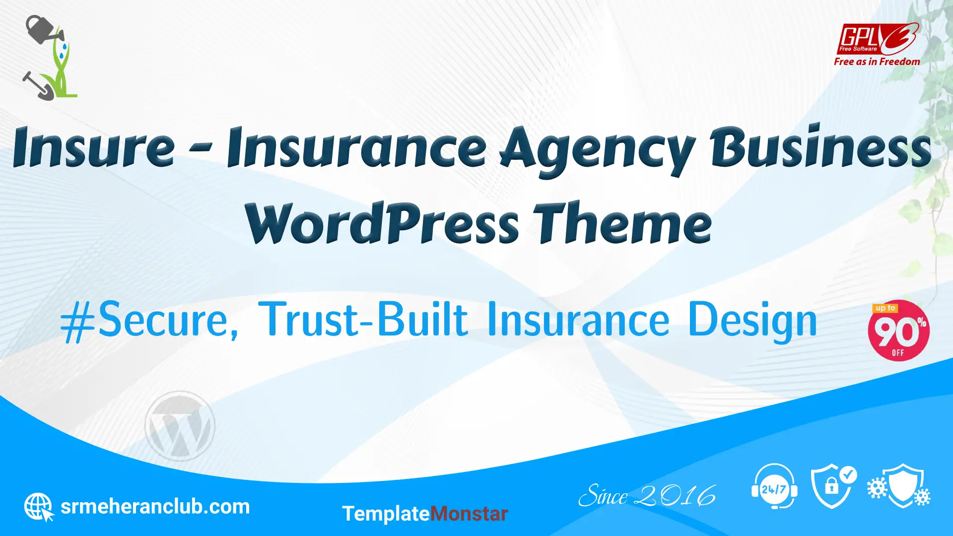 Insure – Insurance Agency Business WordPress Theme — Theme by Templatemonster