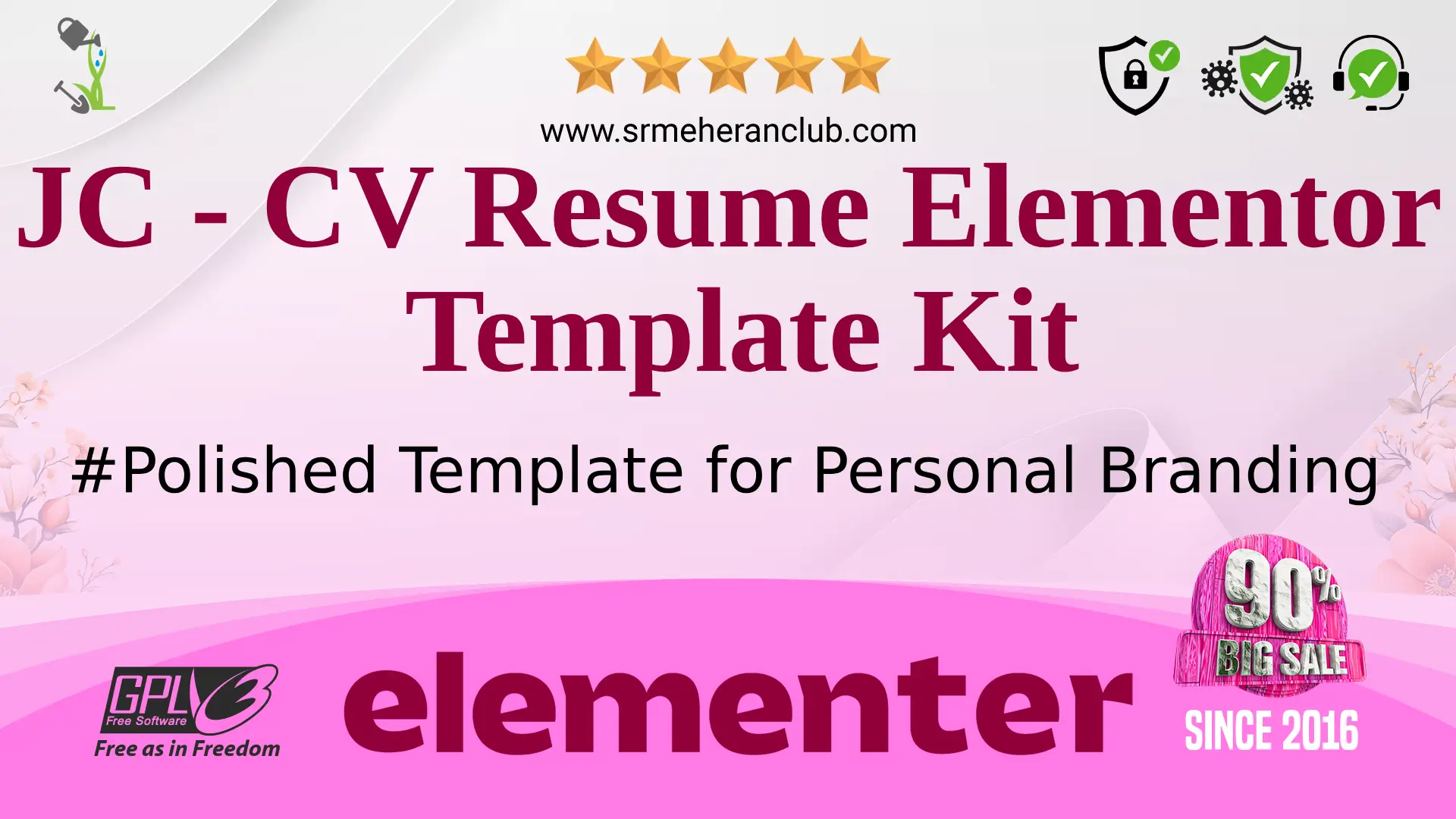 JC – CV Resume Elementor Template Kit — Elementor Kit by Themeforest