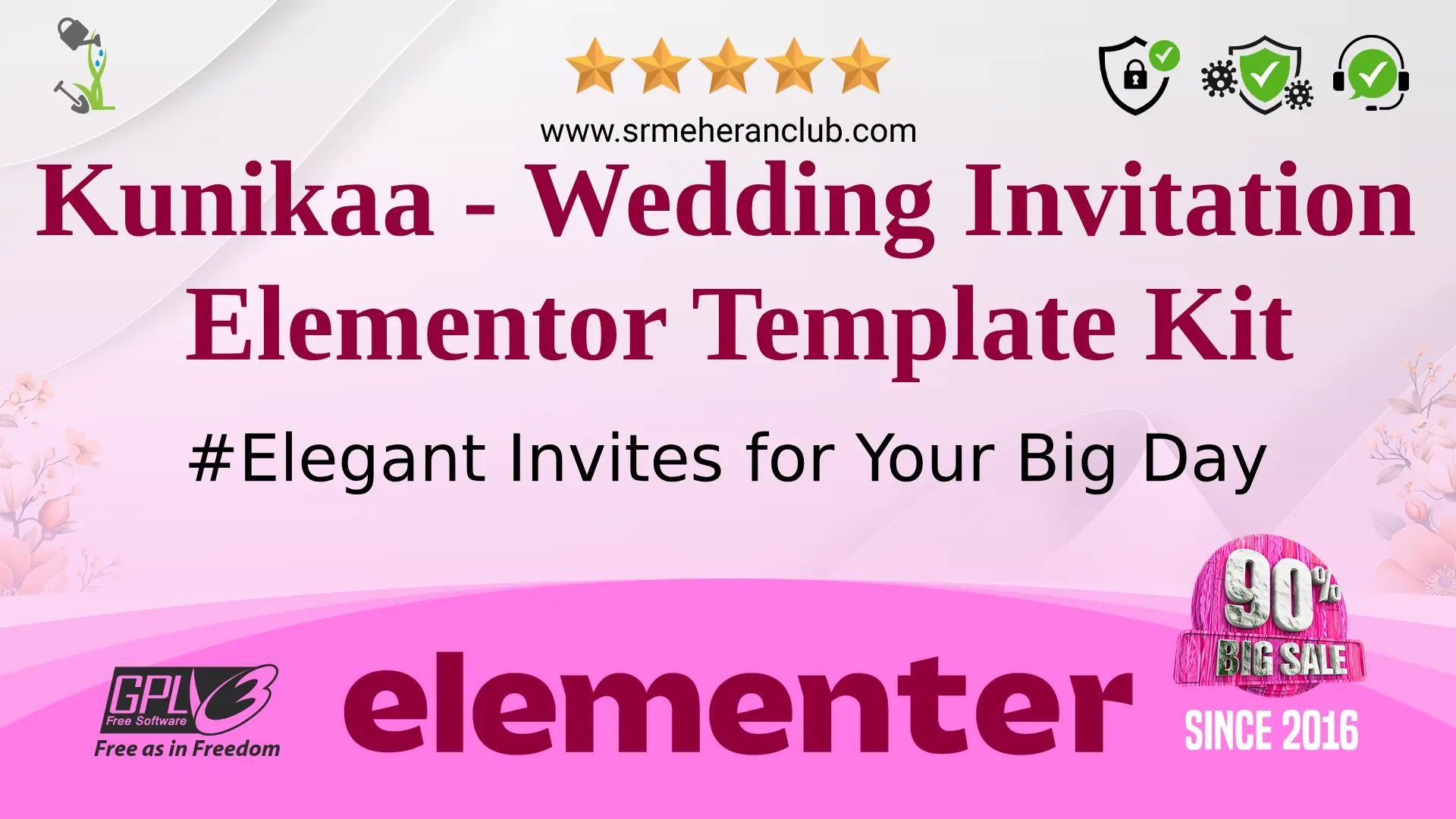 Kunikaa – Wedding Invitation Elementor Template Kit — Elementor Kit by Themeforest