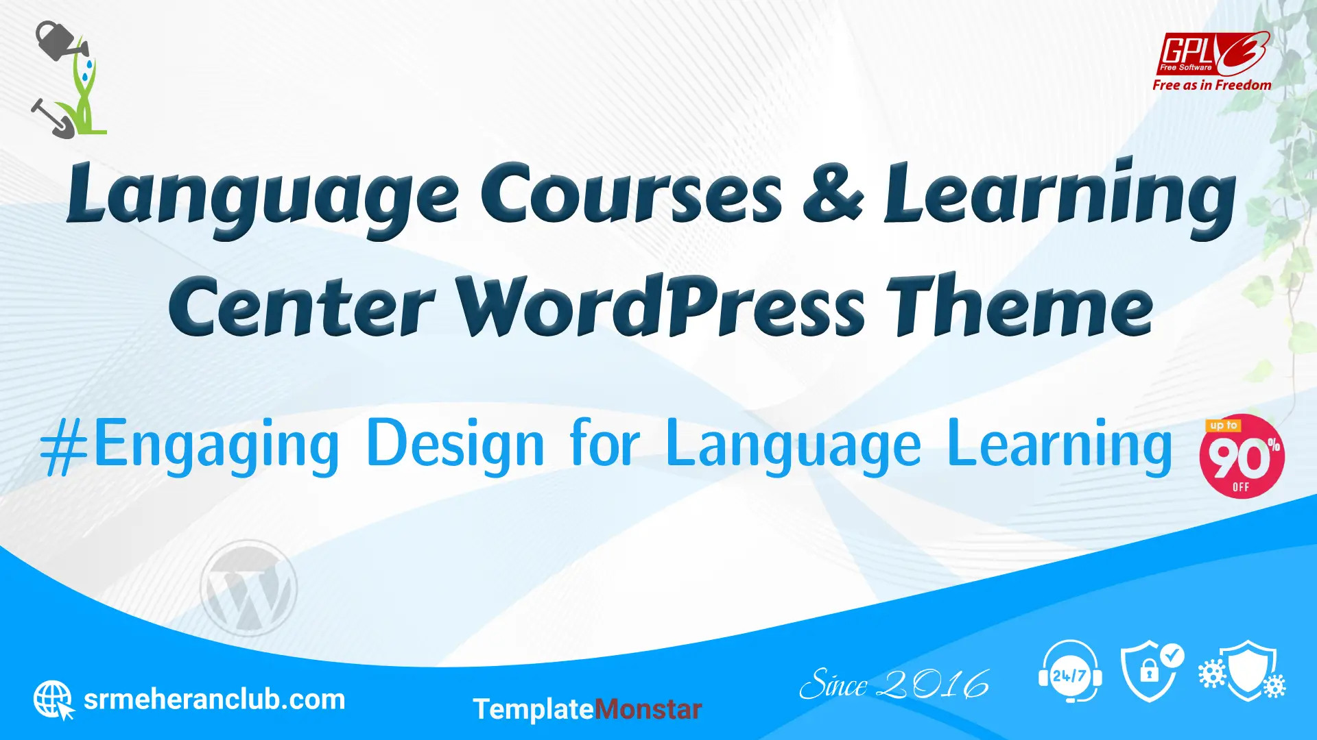 Language Courses & Learning Center WordPress Theme — Theme by Templatemonster