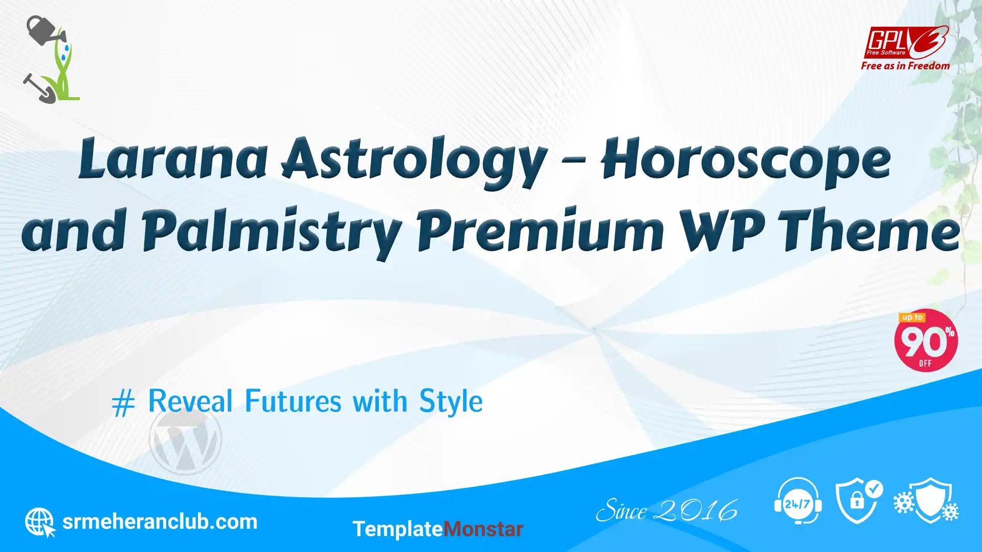 Larana Astrology – Horoscope and Palmistry Premium WP Theme — Theme by Templatemonster