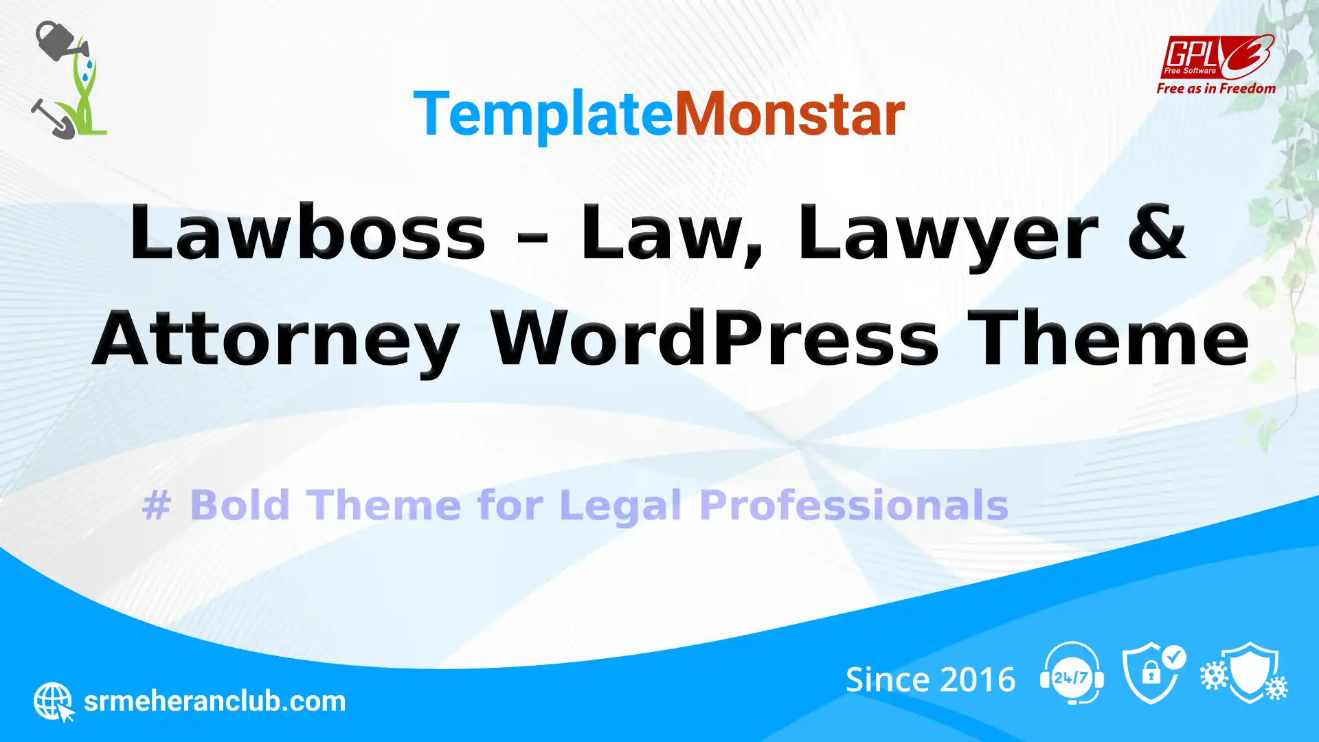 Lawboss – Law, Lawyer & Attorney WordPress Theme — Theme by Templatemonster