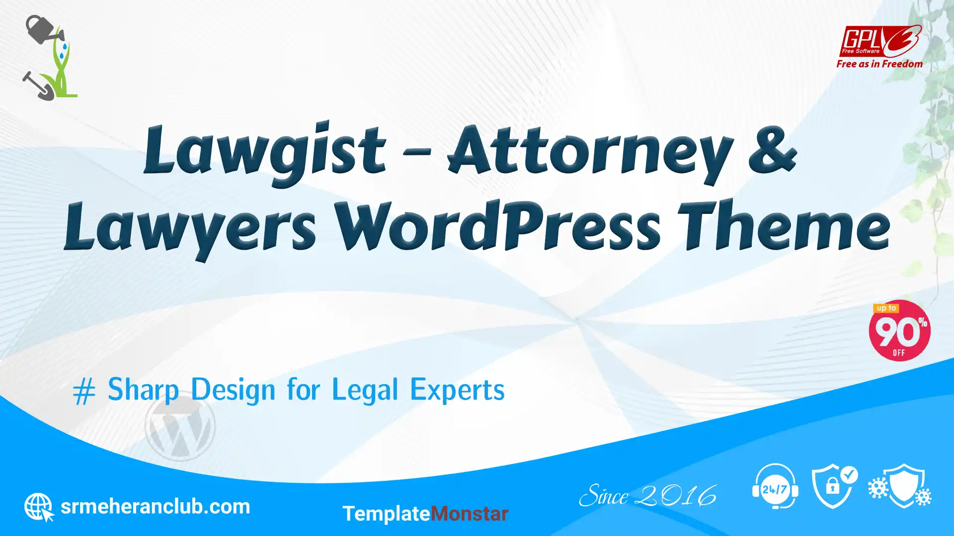 Lawgist – Attorney & Lawyers WordPress Theme — Theme by Templatemonster