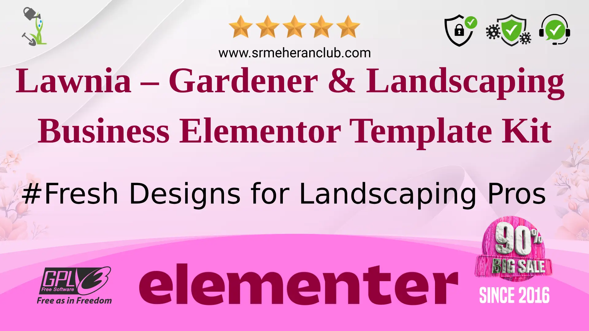 Lawnia – Gardener & Landscaping Business Elementor Template Kit — Elementor Kit by Themeforest
