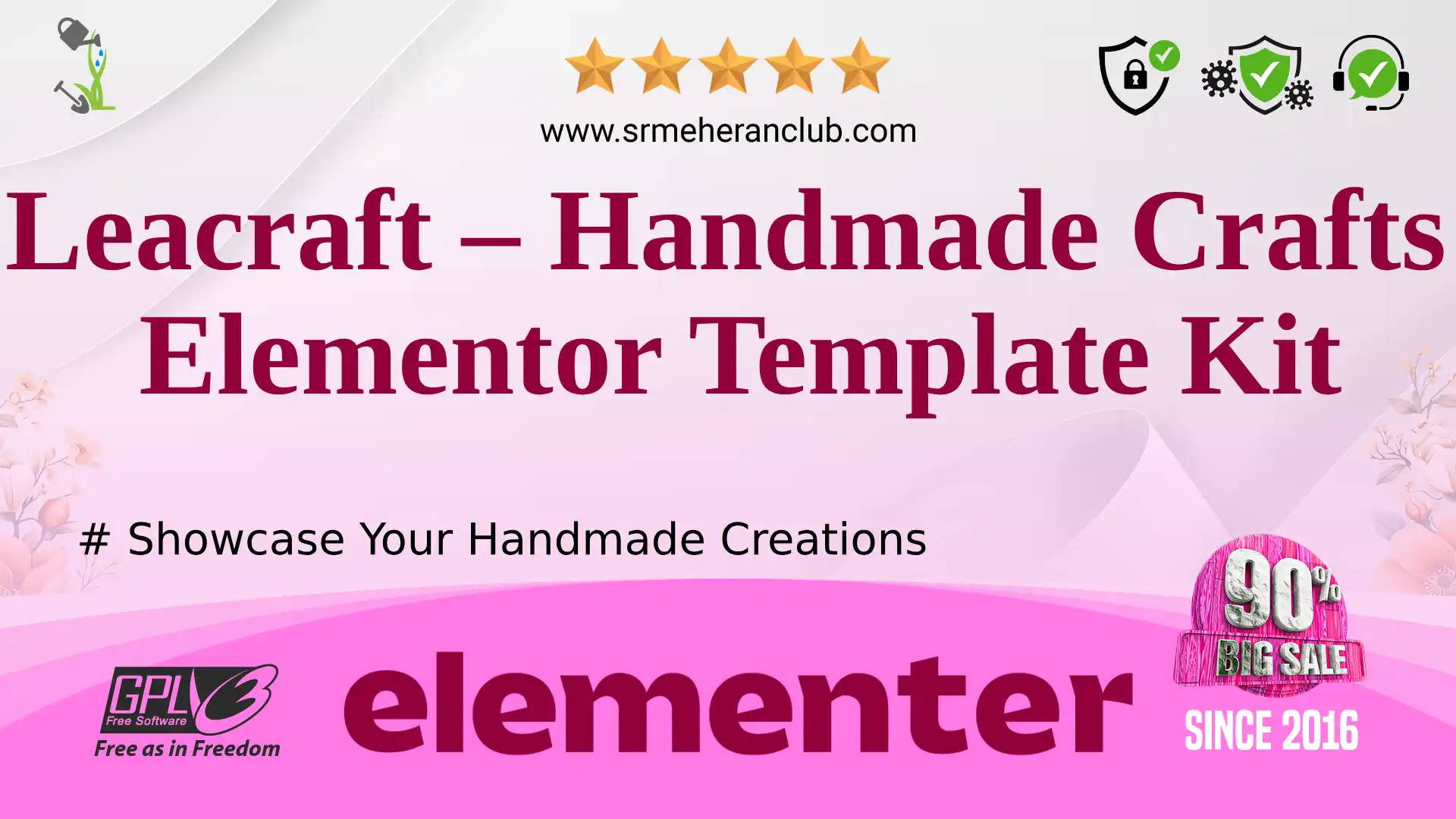 Leacraft – Handmade Crafts Elementor Template Kit — Elementor Kit by Themeforest