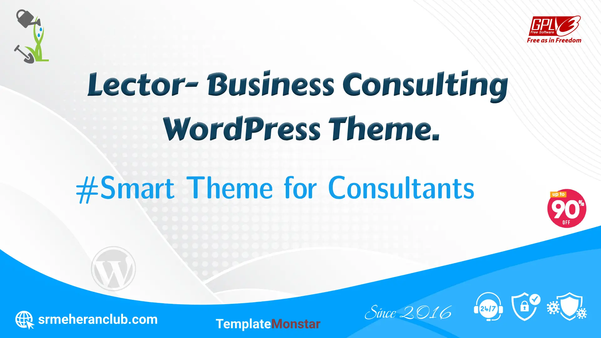Lector- Business Consulting WordPress Theme. — Theme by Templatemonster