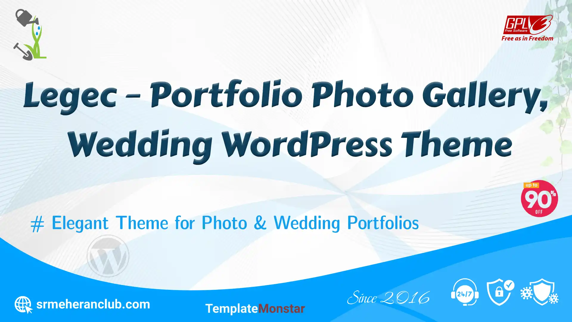 Legec – Portfolio Photo Gallery, Wedding WordPress Theme