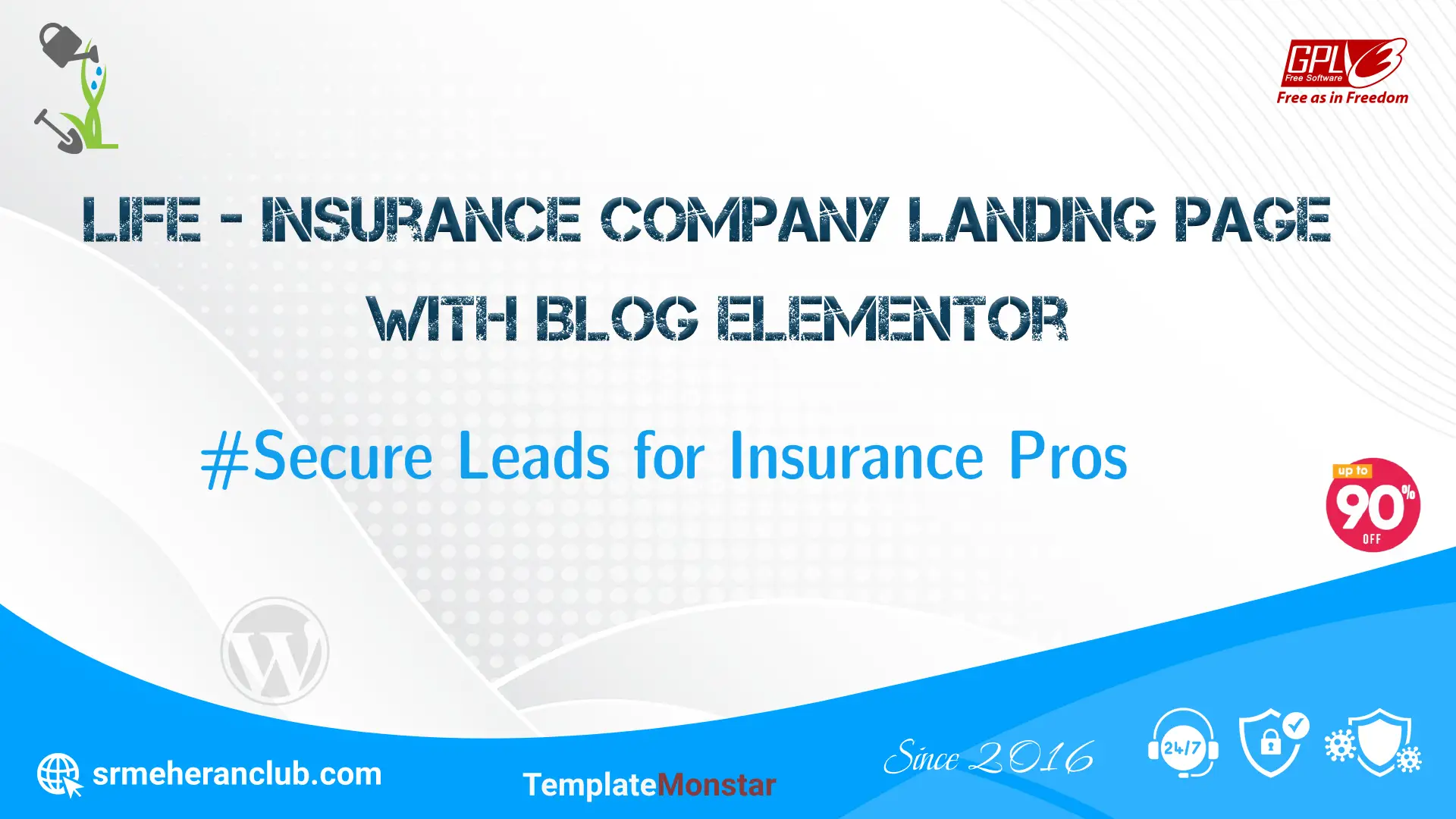 Life – Insurance Сompany Landing page with Blog Elementor — Theme by Templatemonster