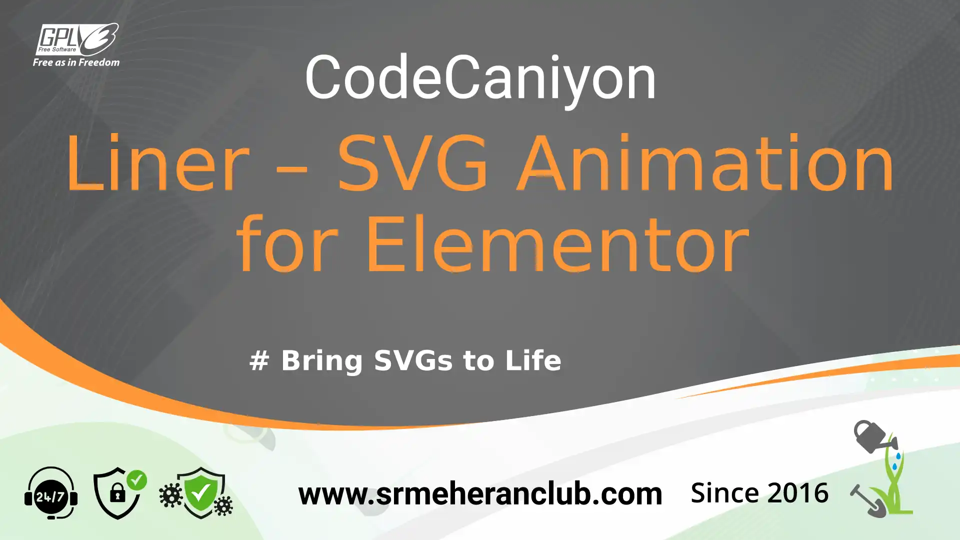 Liner – SVG Animation for Elementor — Plugin by Themeforest