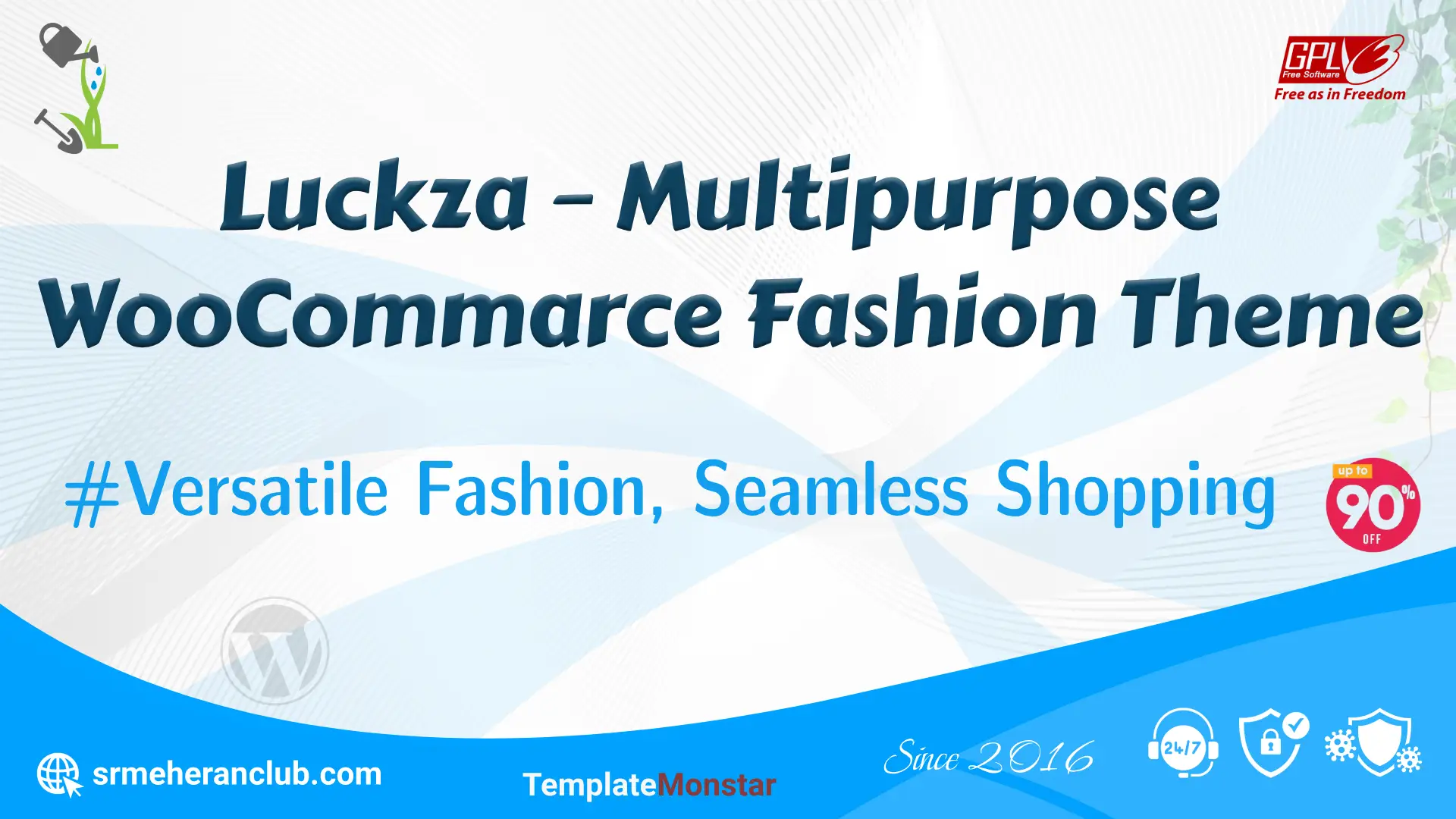 Luckza – Multipurpose WooCommarce Fashion Theme — Theme by Templatemonster
