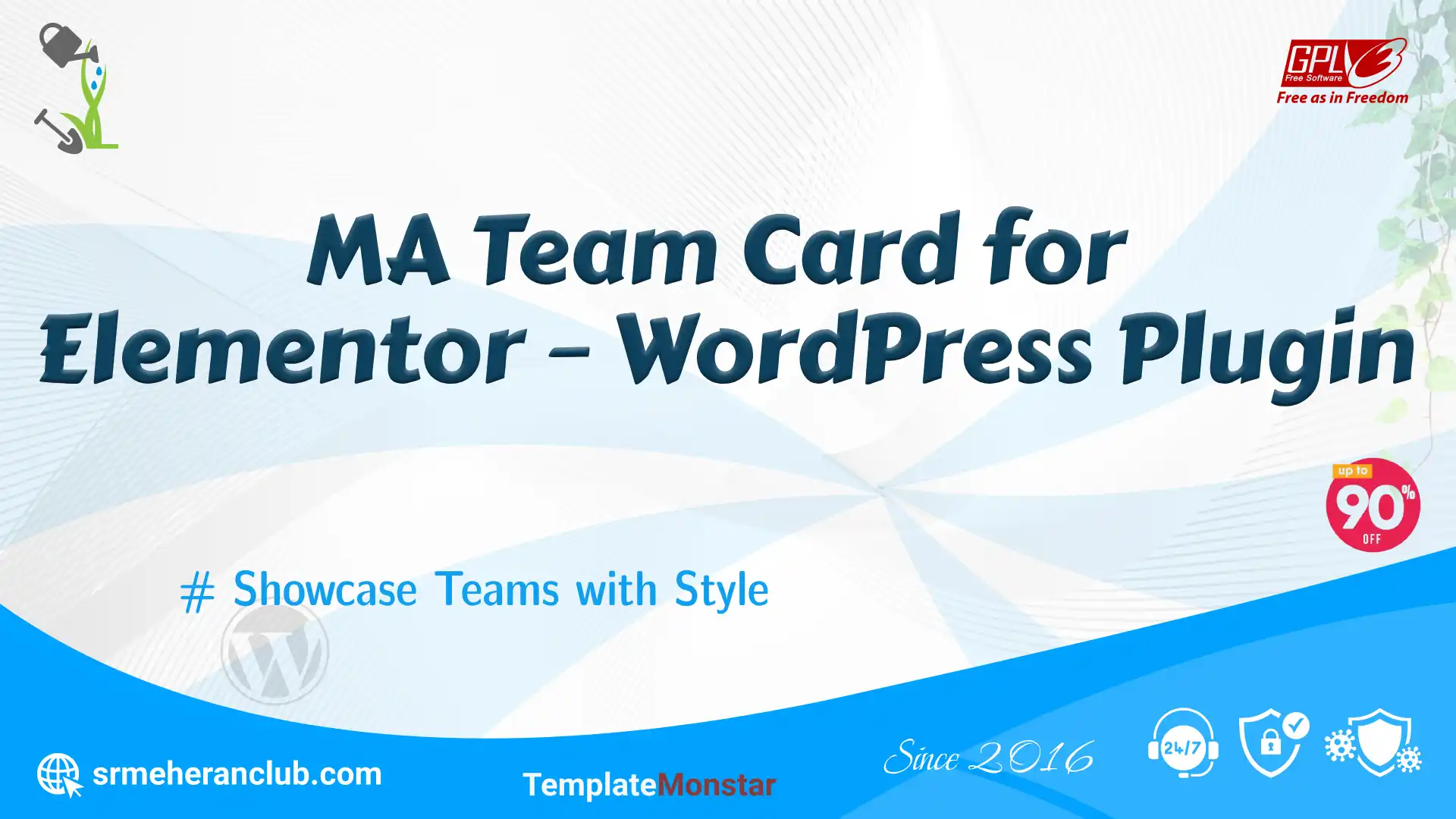 MA Team Card for Elementor – WordPress Plugin — Plugin by Templatemonster