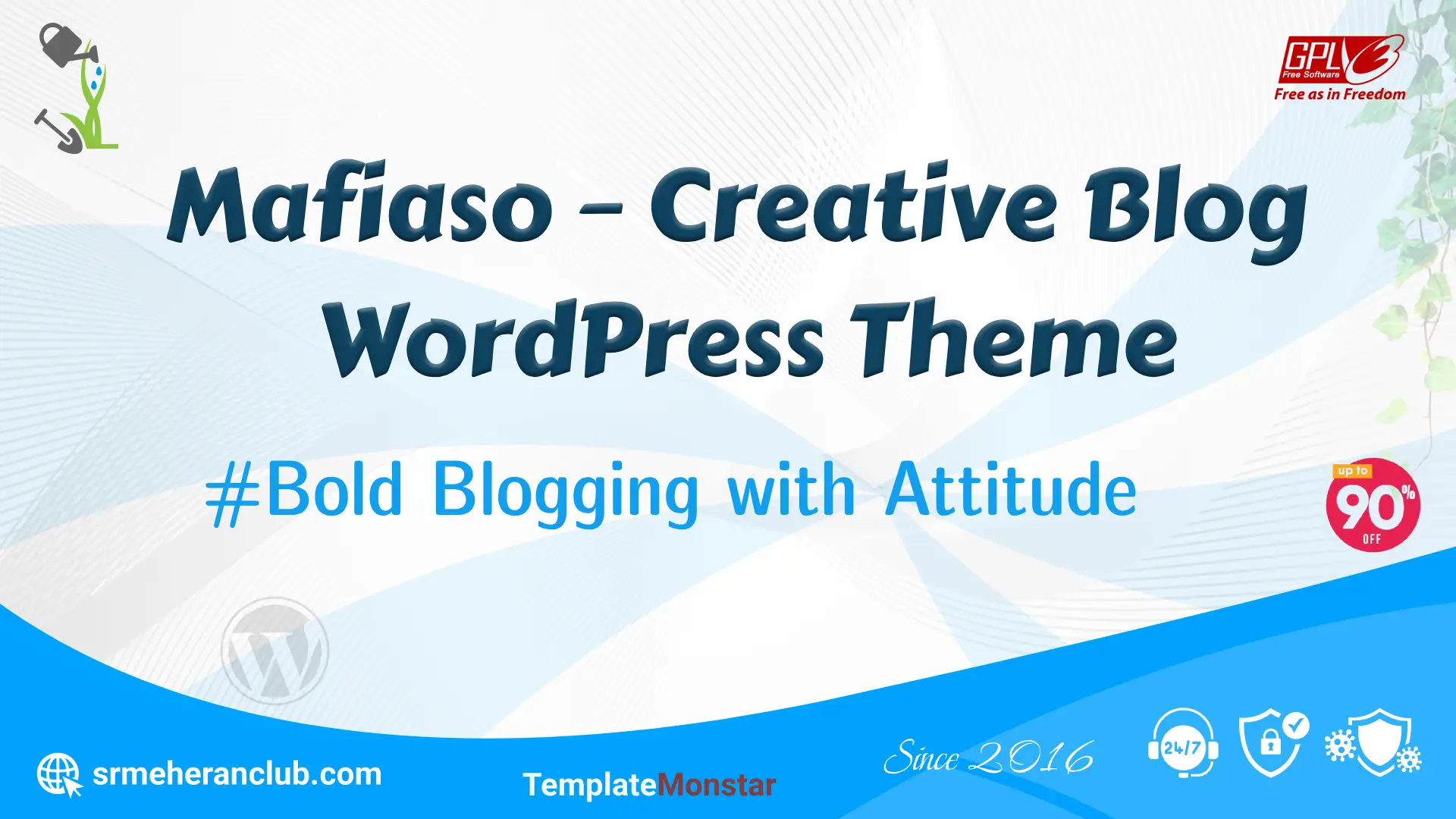 Mafiaso – Creative Blog WordPress Theme — Theme by Templatemonster