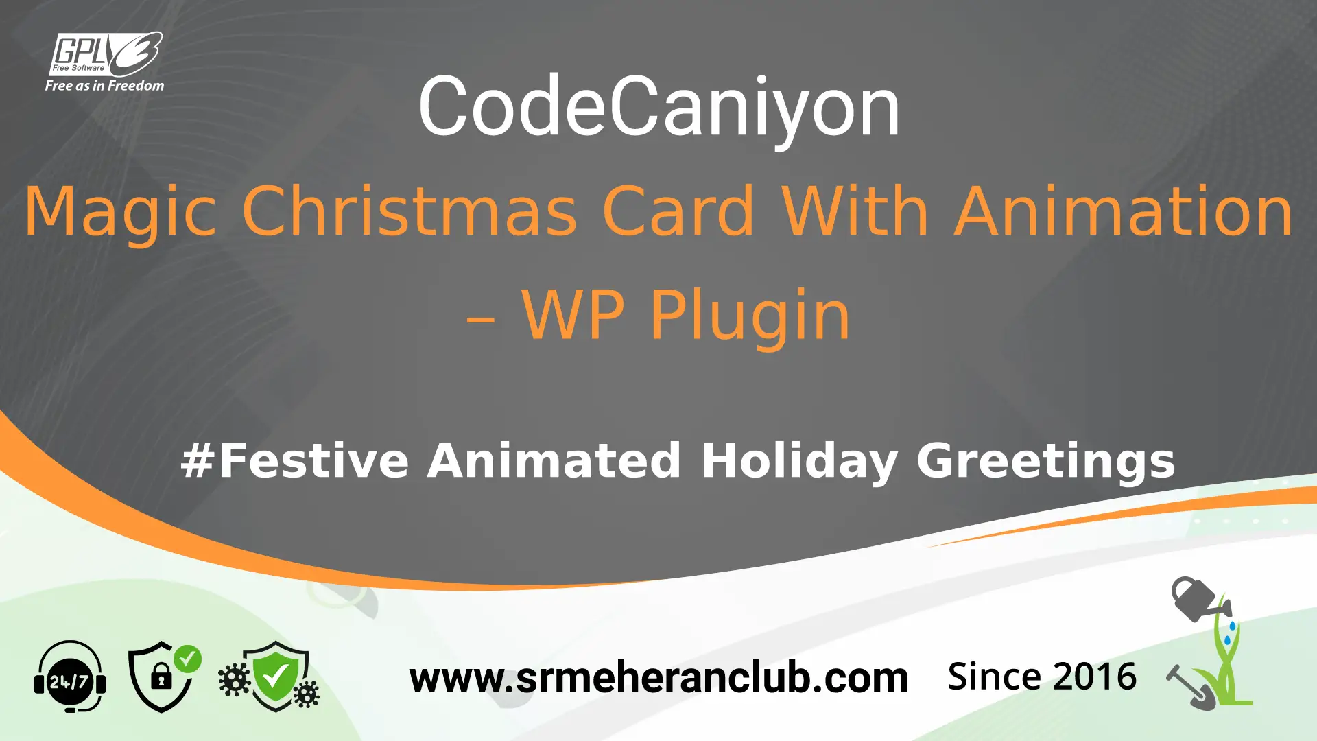 Magic Christmas Card With Animation – WP Plugin — Plugin by Codecanyon