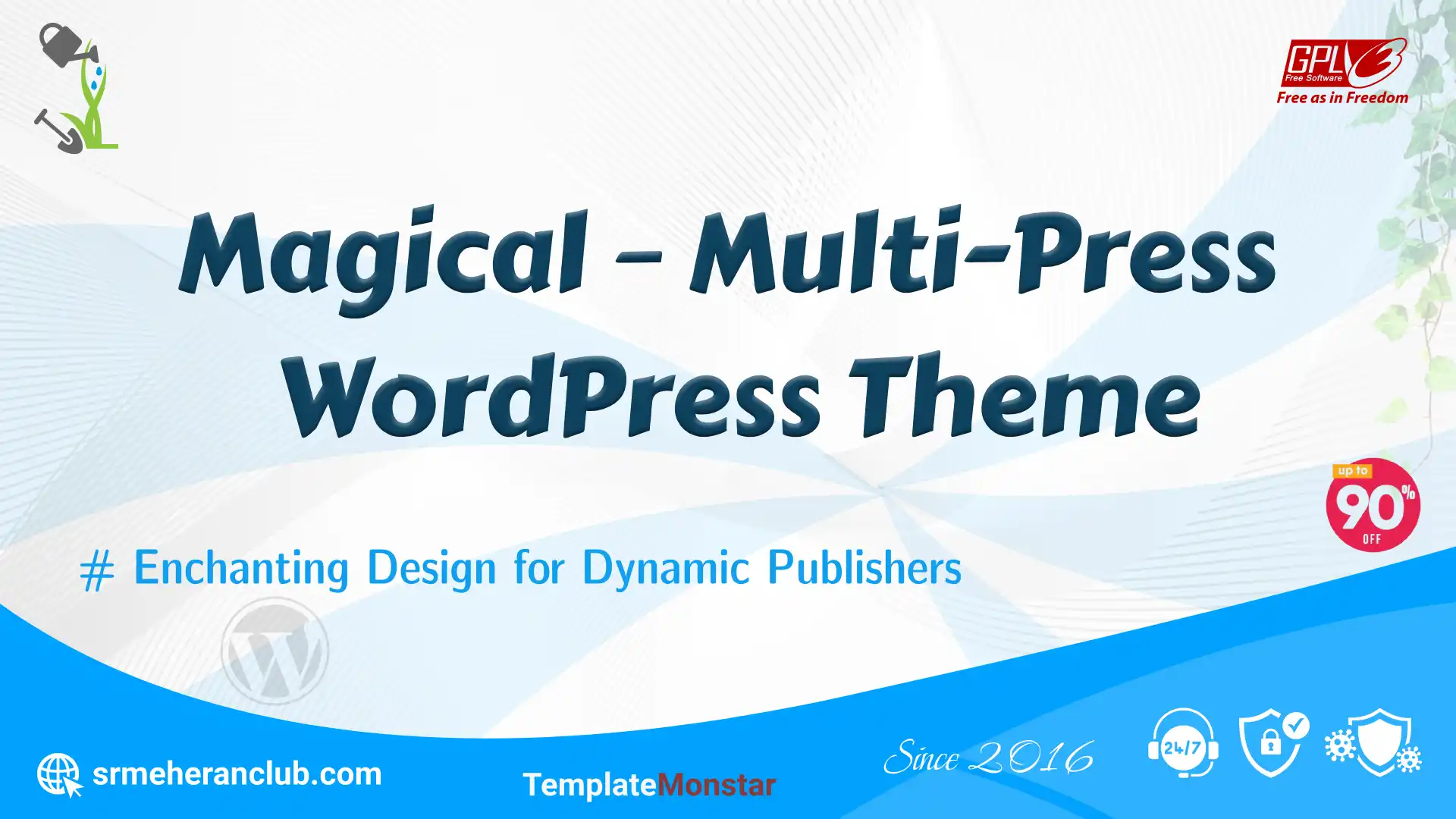 Magical – Multi-Press WordPress Theme — Theme by Templatemonster