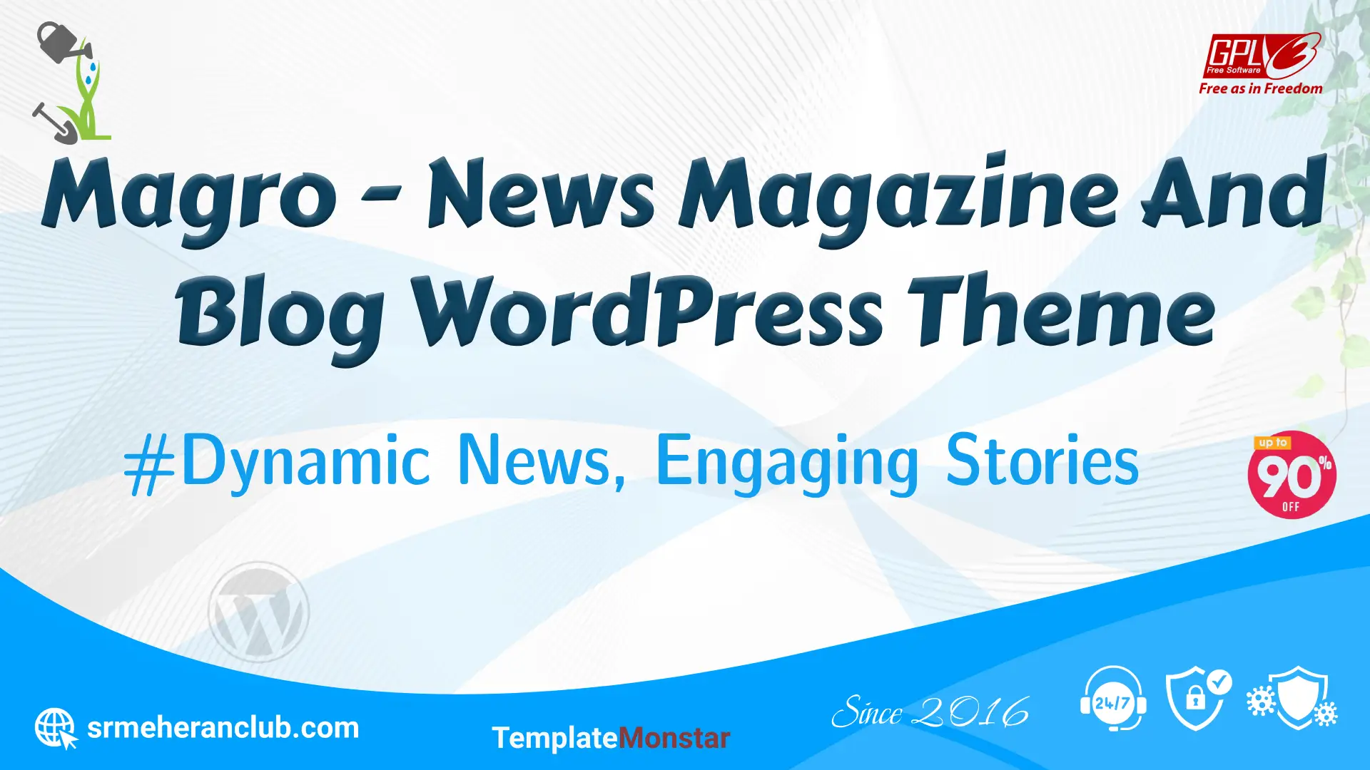 Magro – News Magazine And Blog WordPress Theme — Theme by Templatemonster
