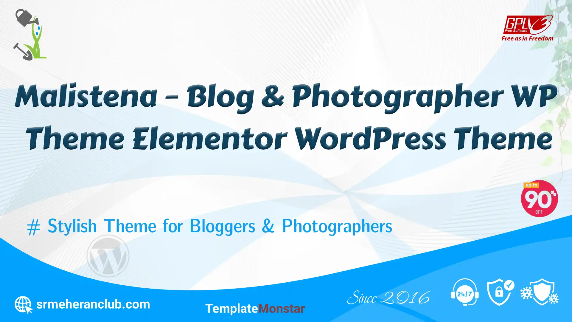 Malistena – Blog & Photographer WP Theme Elementor WordPress Theme