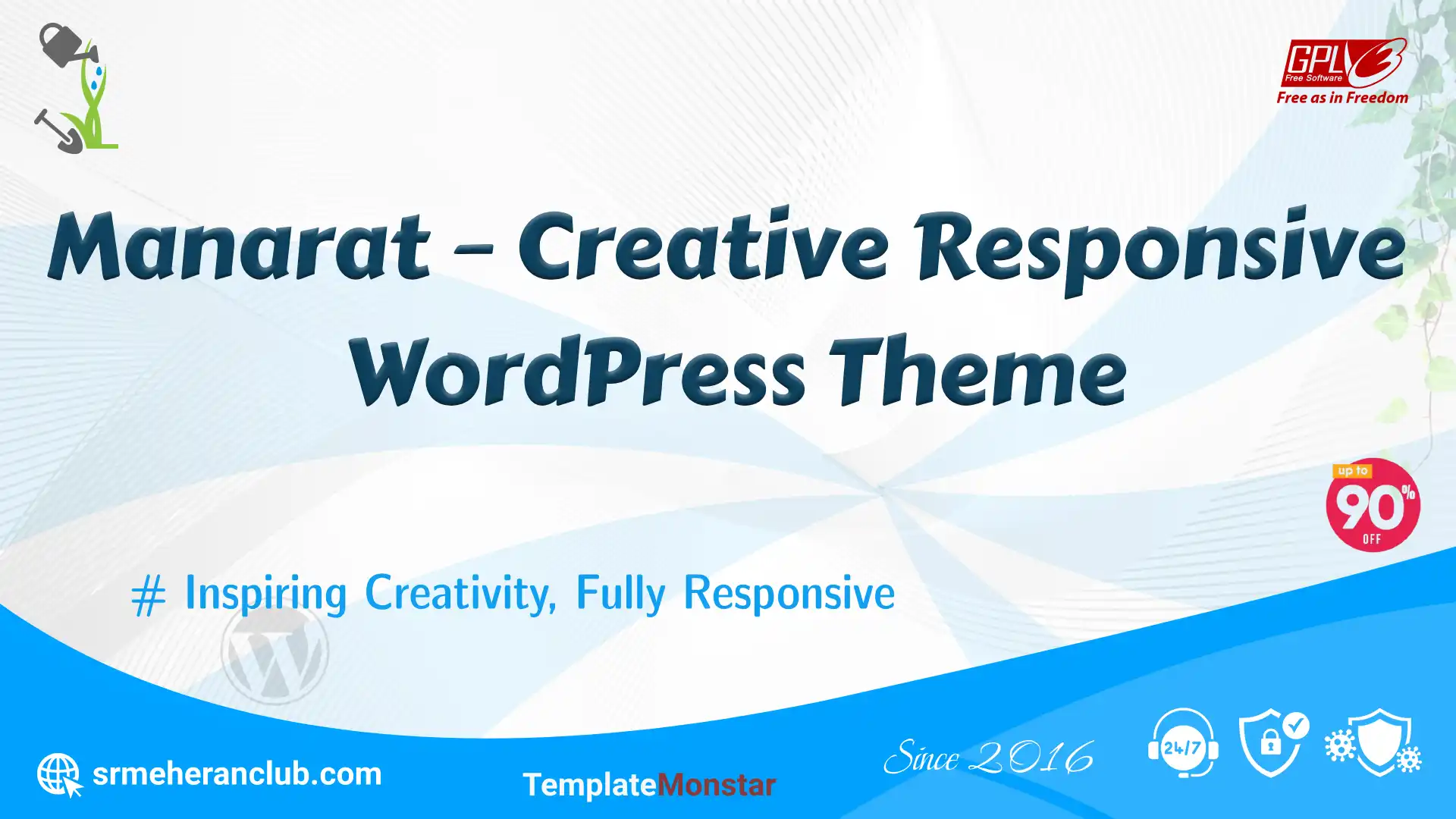 Manarat – Creative Responsive WordPress Theme — Theme by Templatemonster