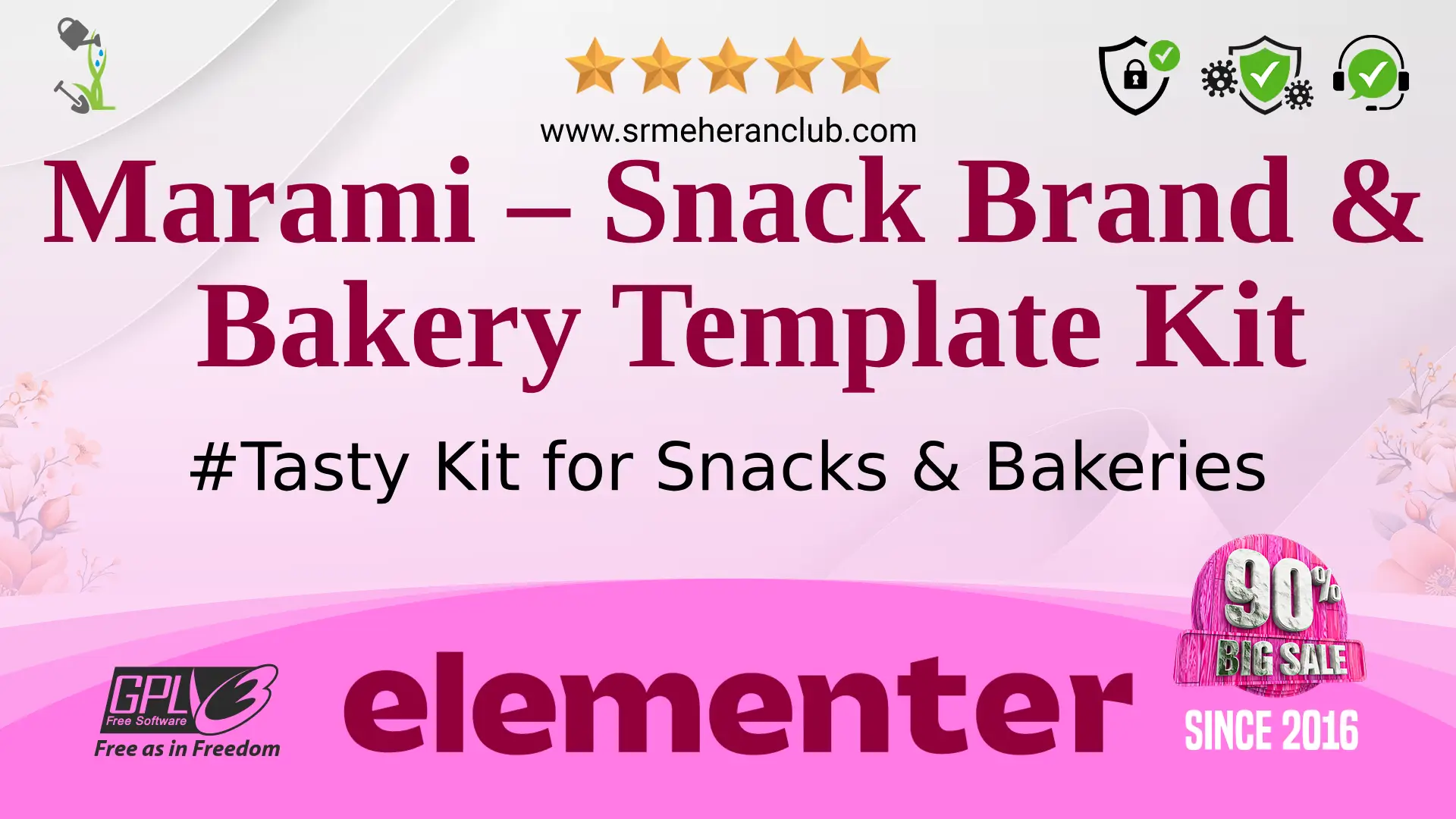 Marami – Snack Brand & Bakery Template Kit — Elementor Kit by Themeforest