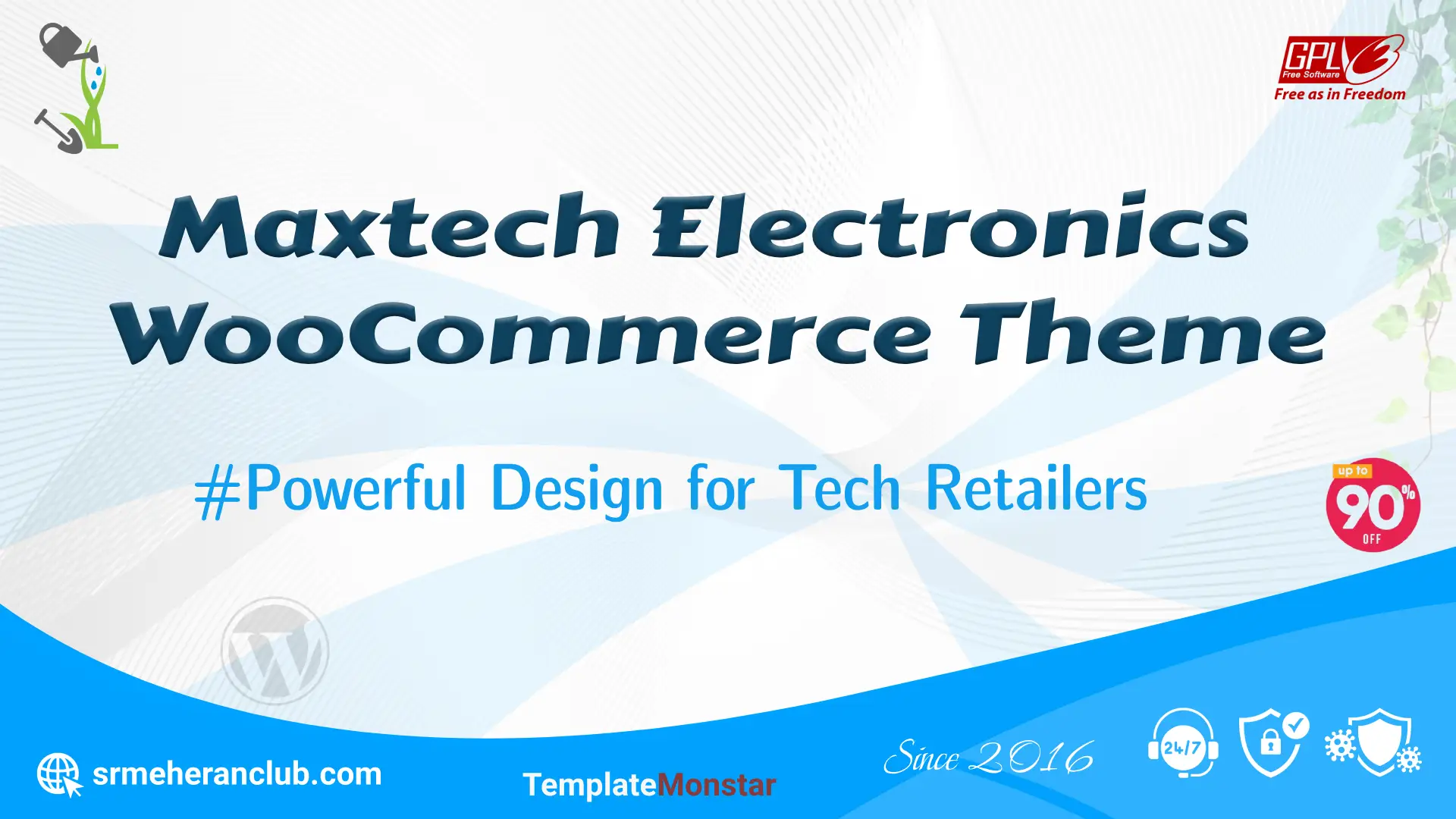 Maxtech Electronics WooCommerce Theme — Theme by Templatemonster
