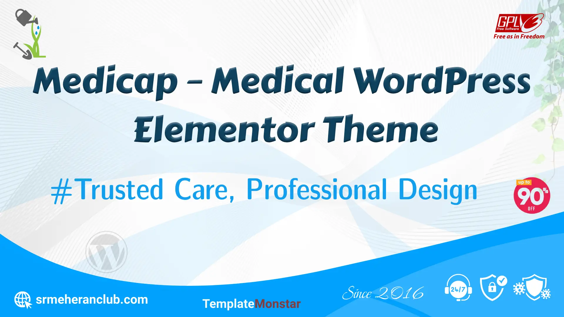 Medicap – Medical WordPress Elementor Theme — Theme by Templatemonster