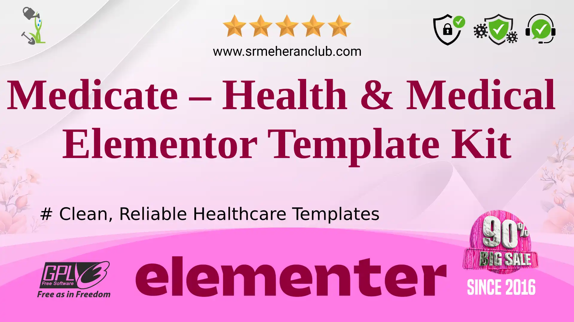 Medicate – Health & Medical Elementor Template Kit — Elementor Kit by Themeforest