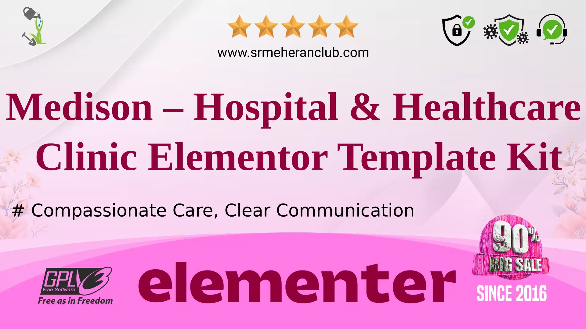 Medison – Hospital & Healthcare Clinic Elementor Template Kit