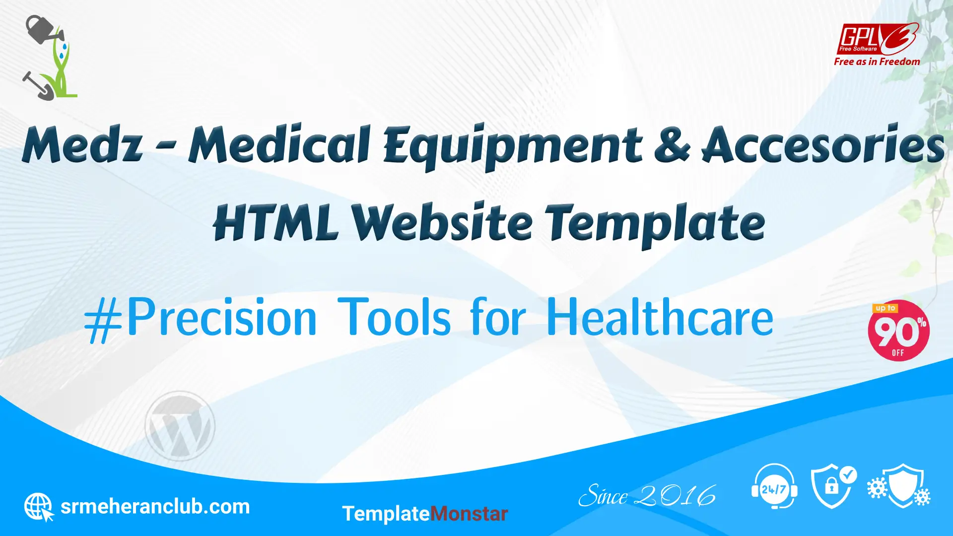 Medz – Medical Equipment & Accesories HTML Website Template — Template by Templatemonster